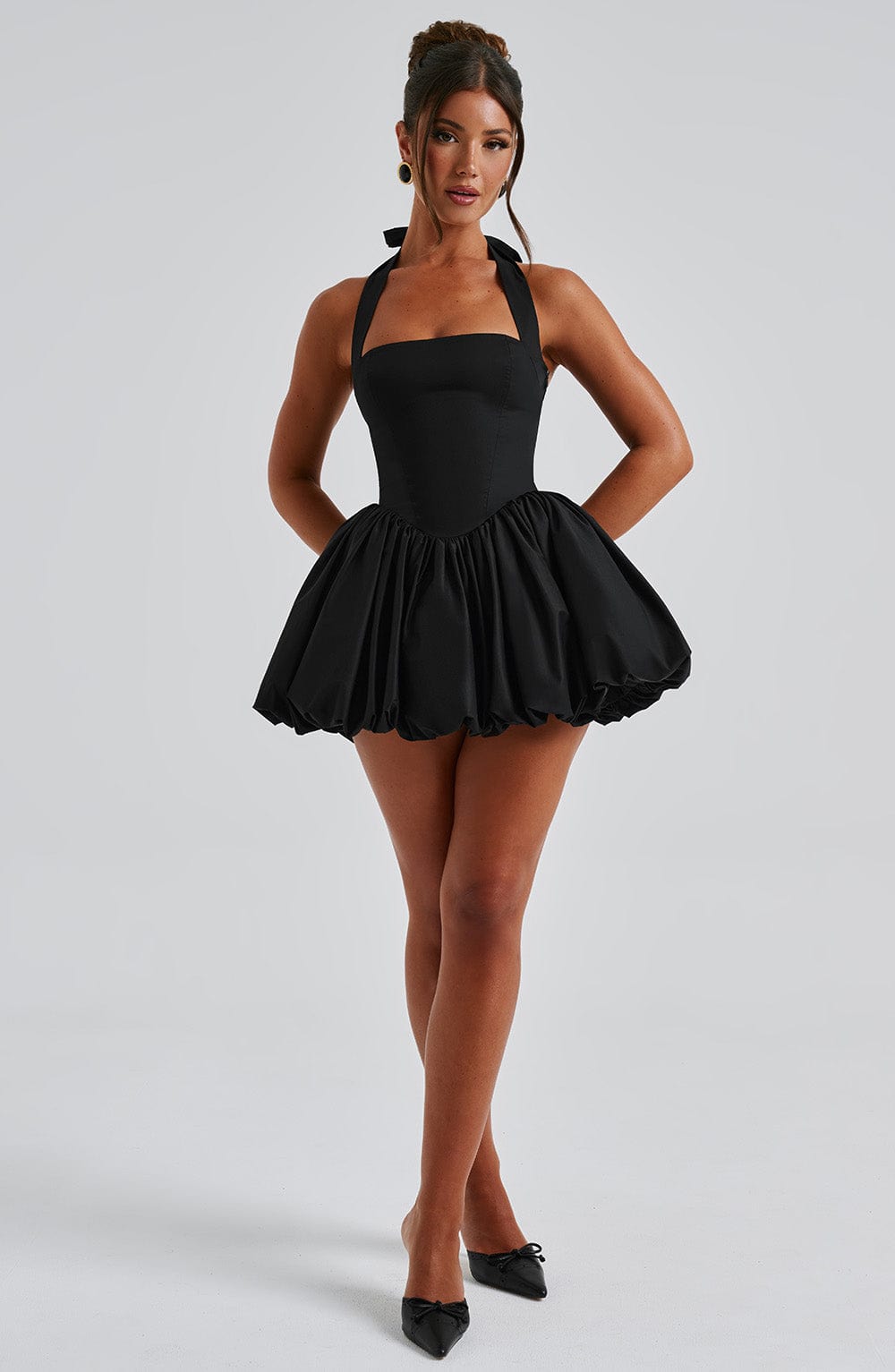 minilena Maricia Mini Dress Black