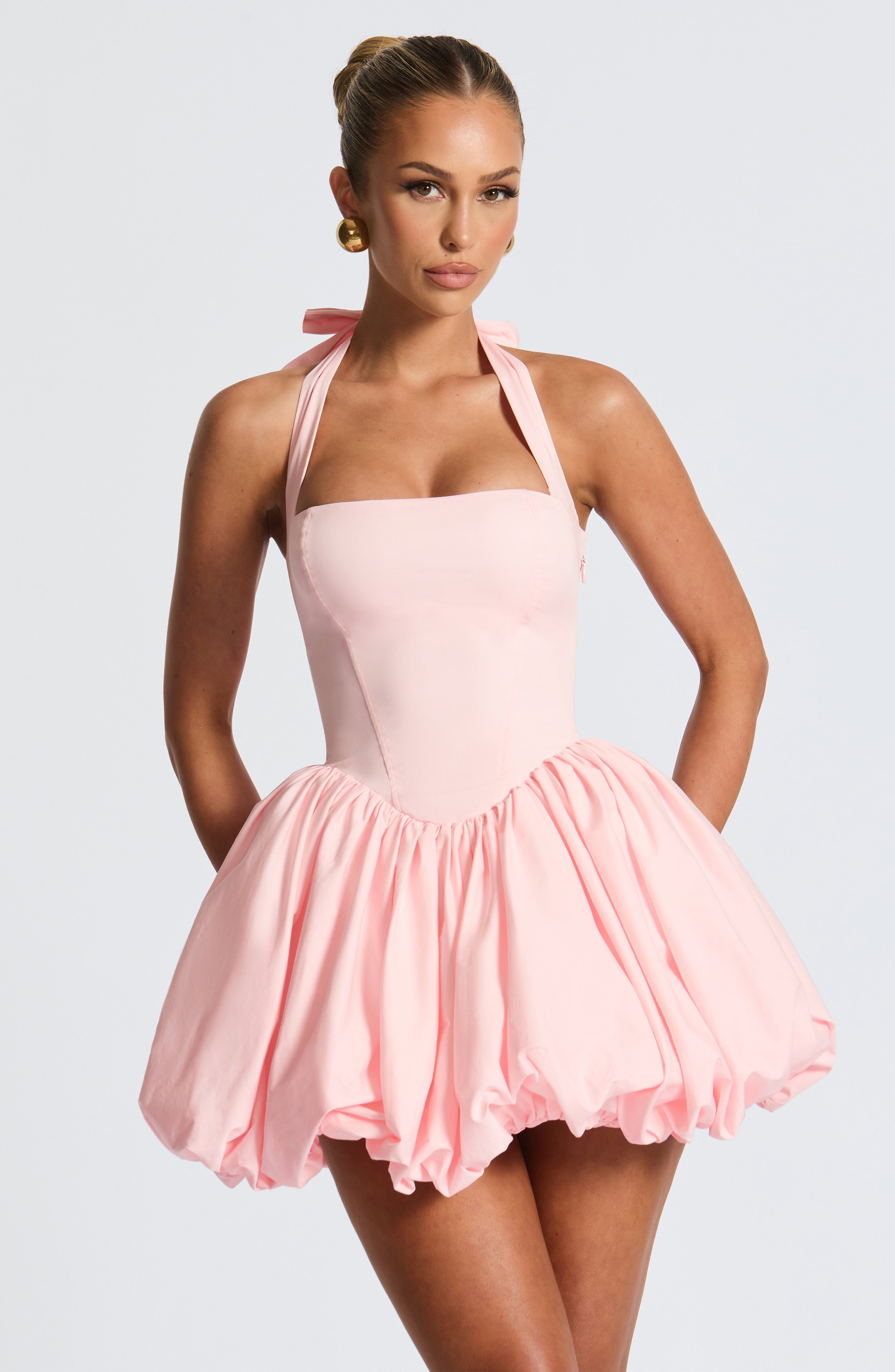 minilena Maricia Mini Dress Blush