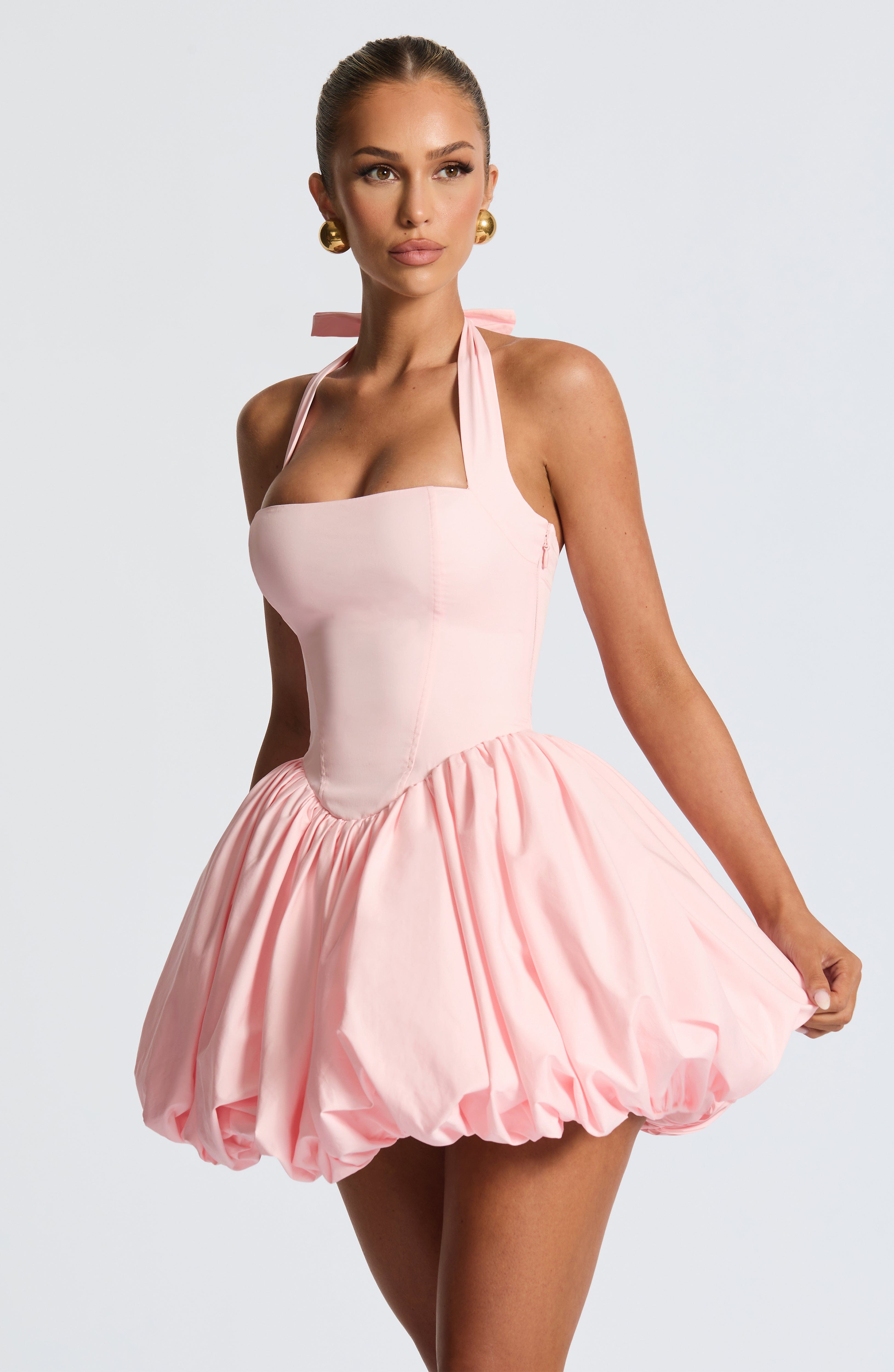 minilena Maricia Mini Dress Blush