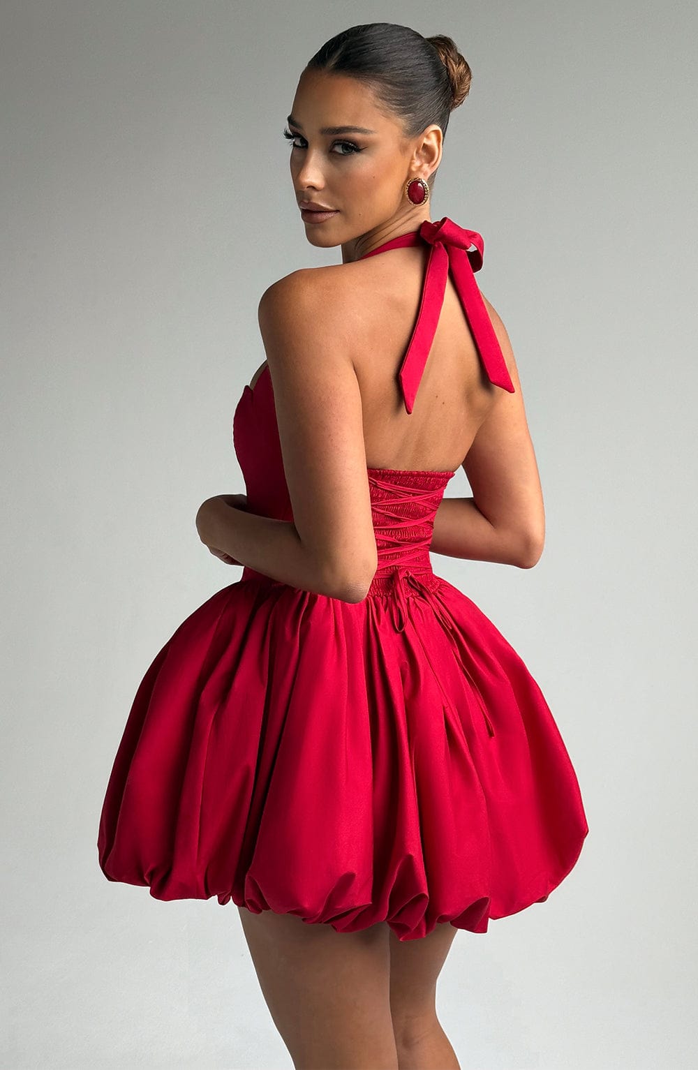 minilena Maricia Mini Dress Red