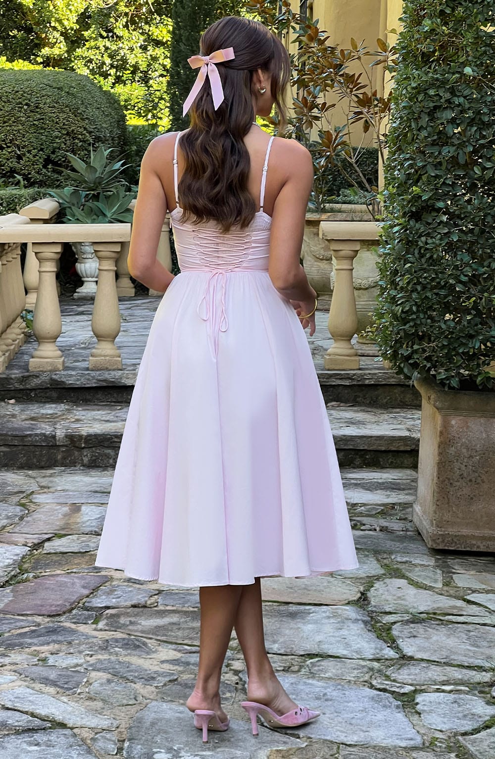 minilena Mariella Midi Dress Blush