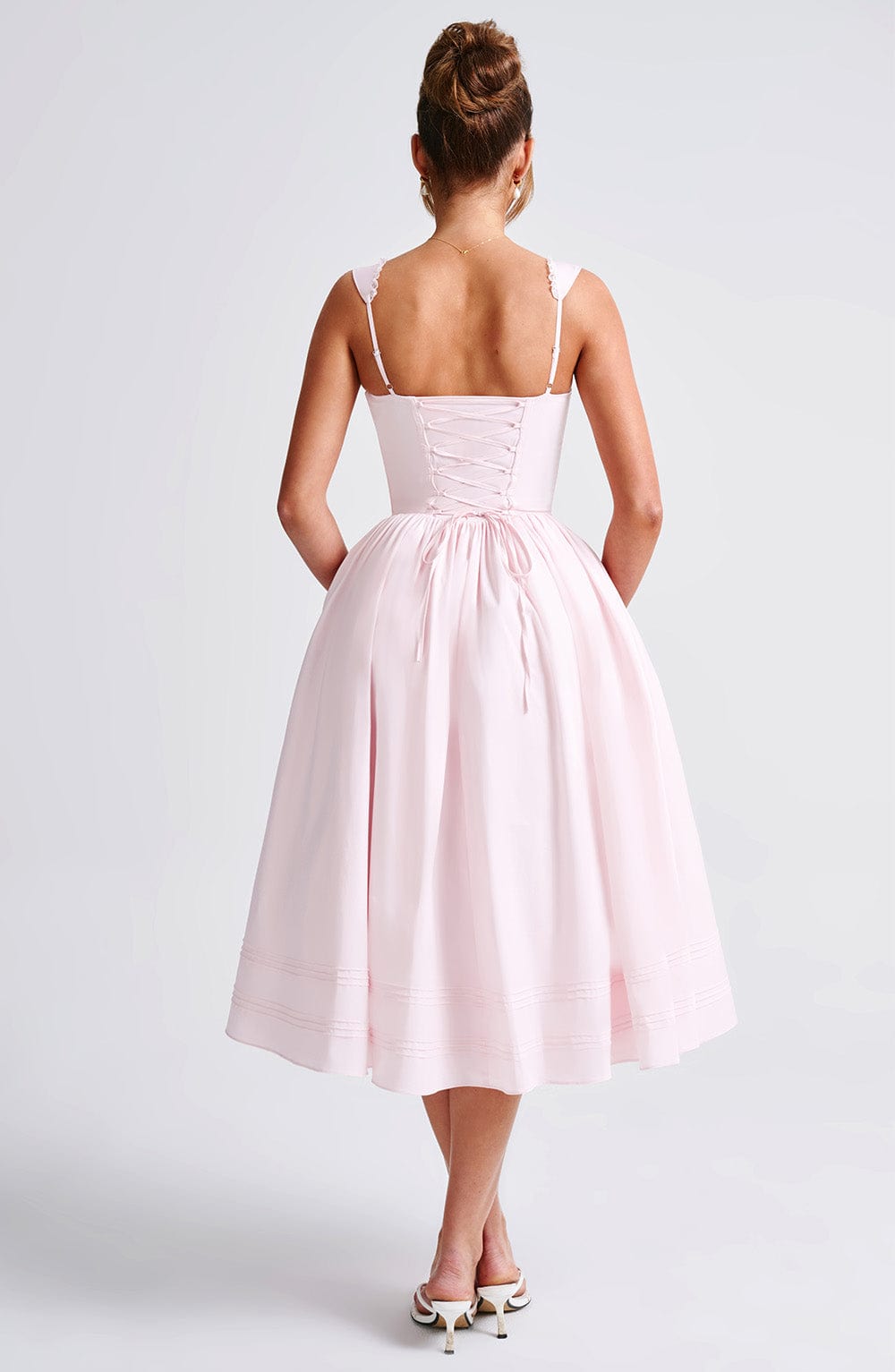minilena Marlena Midi Dress Blush