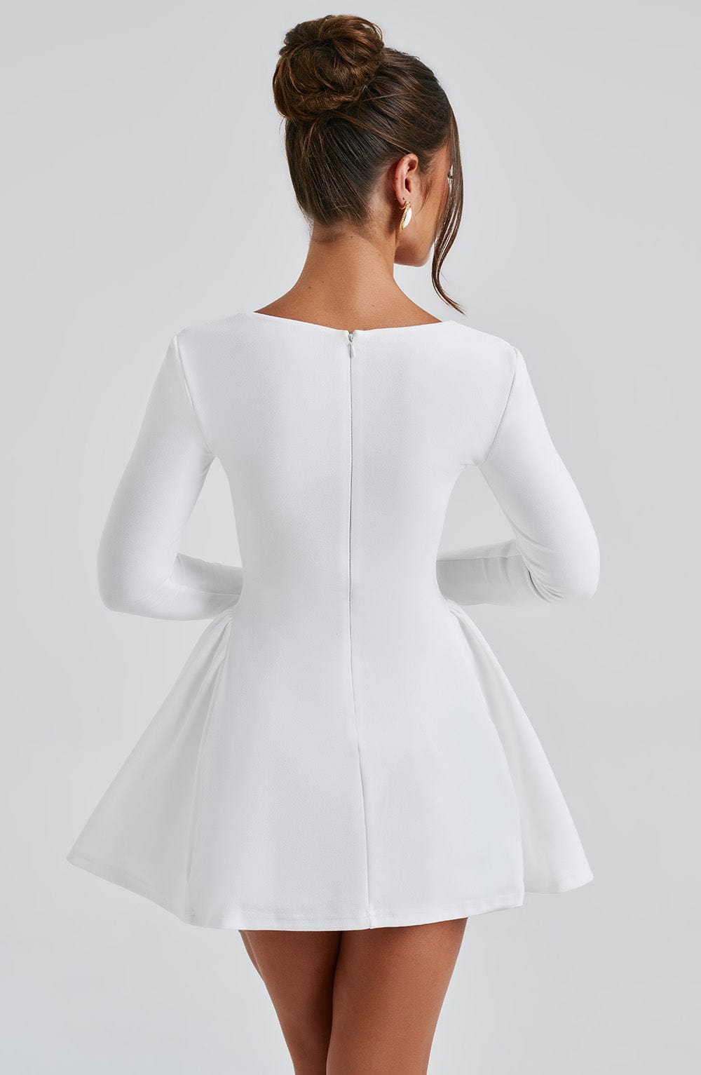 minilena Megan Mini Dress Ivory