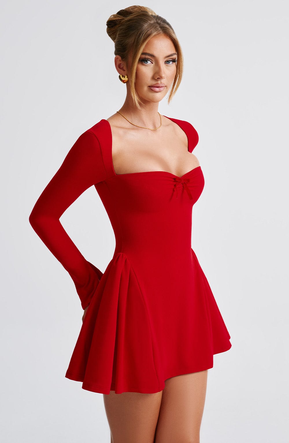 minilena Megan Mini Dress Red