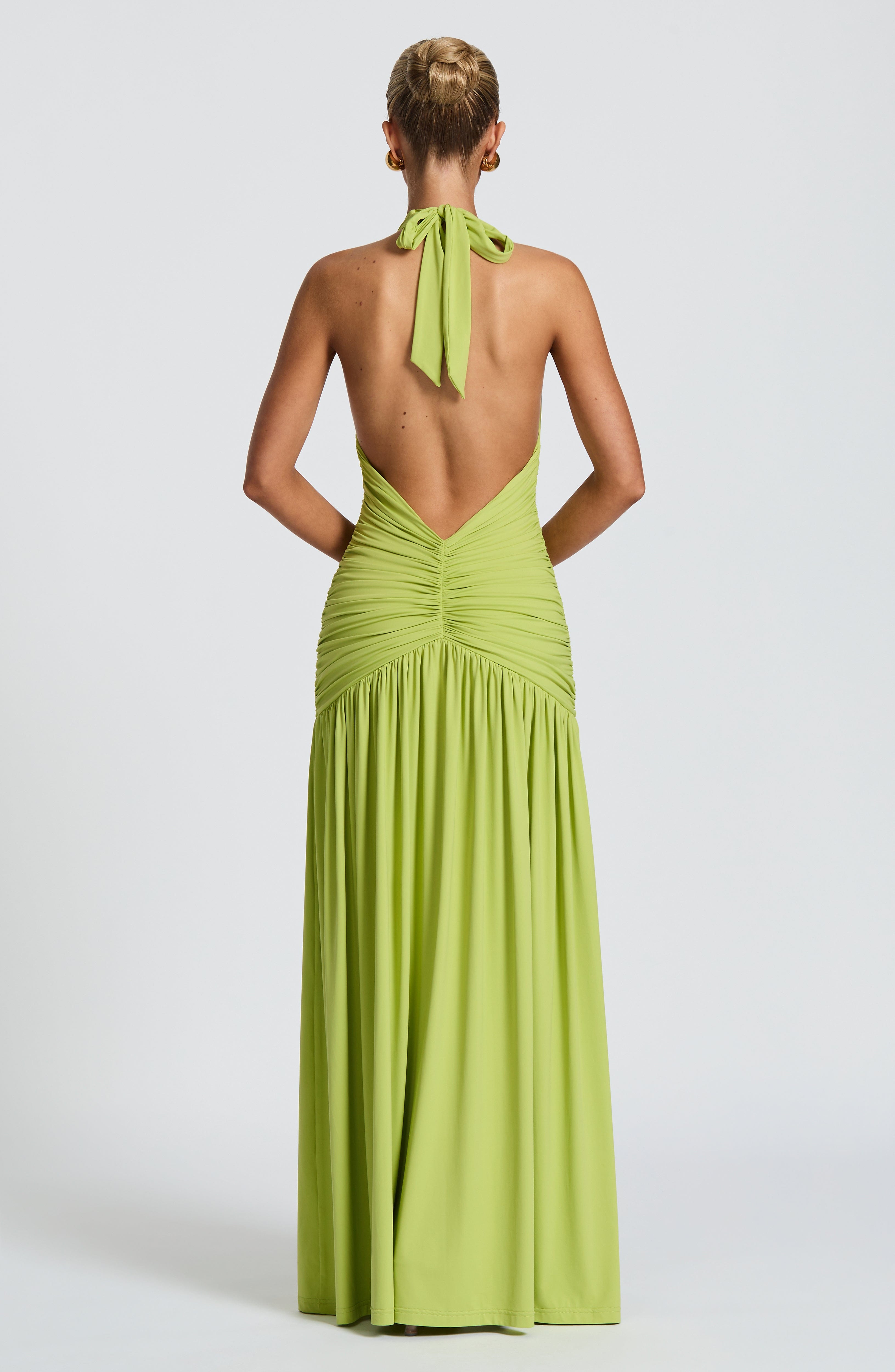 minilena Melania Maxi Dress Olive
