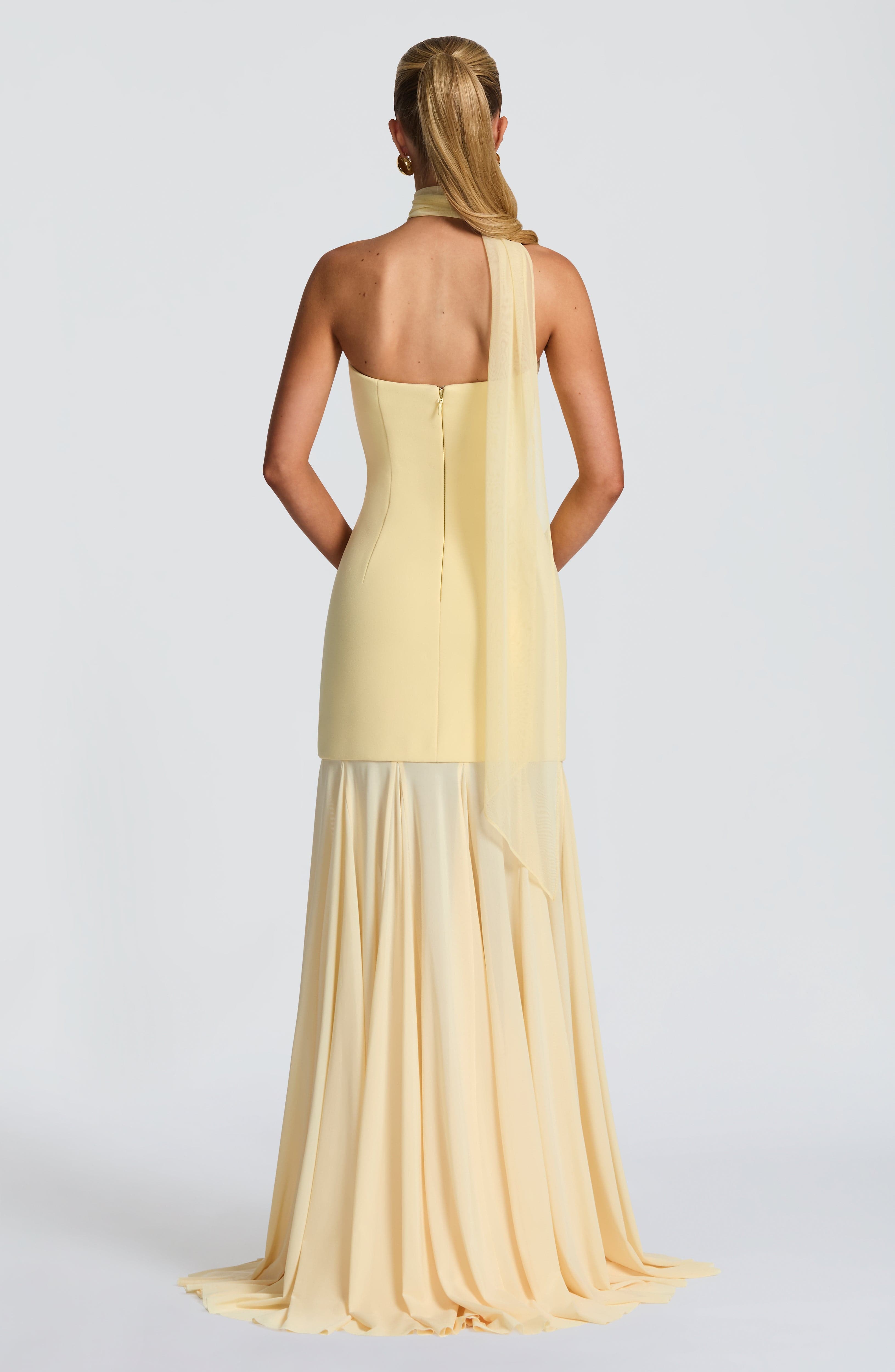 minilena Merritt Gown Lemon
