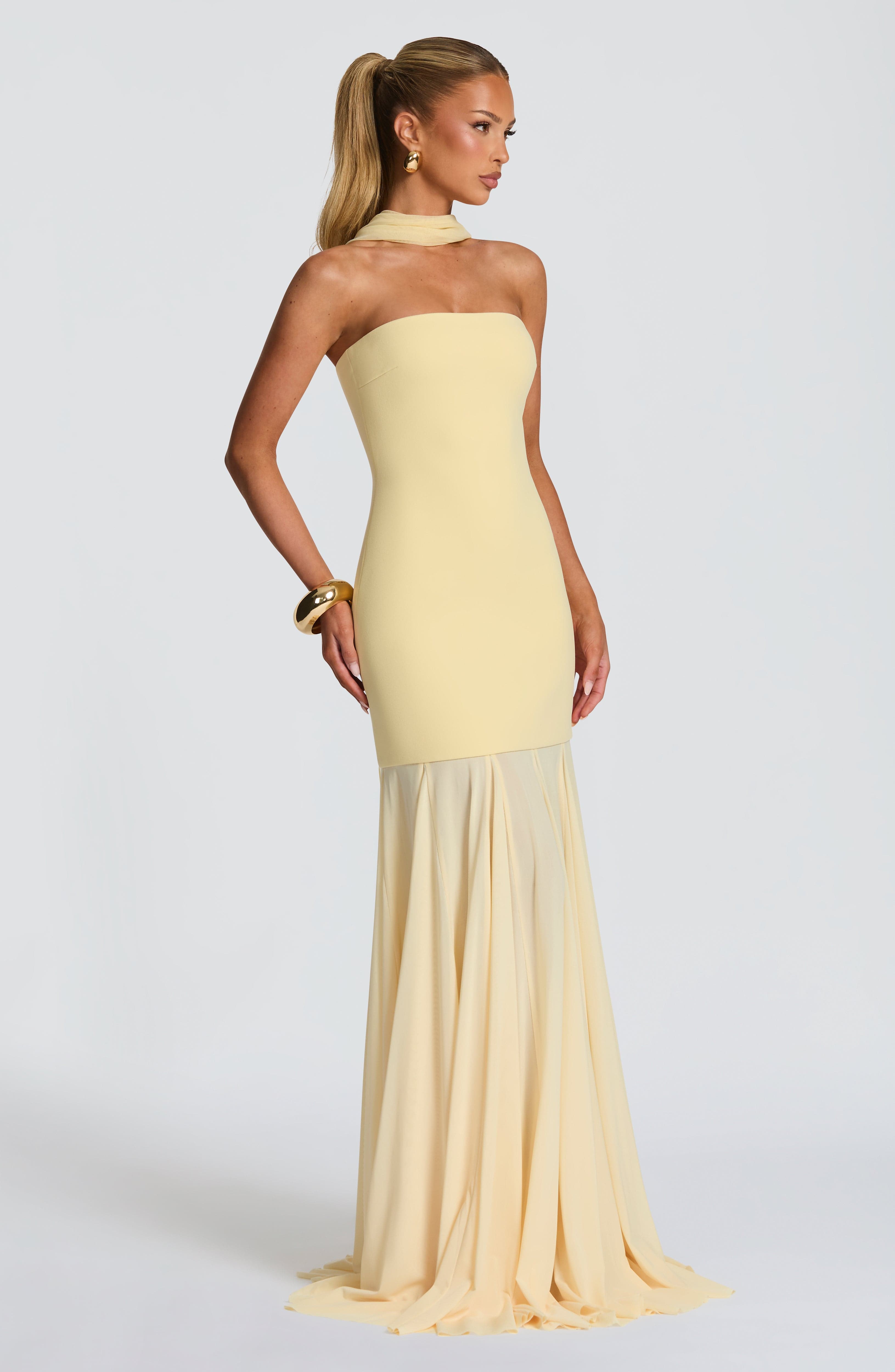 minilena Merritt Gown Lemon