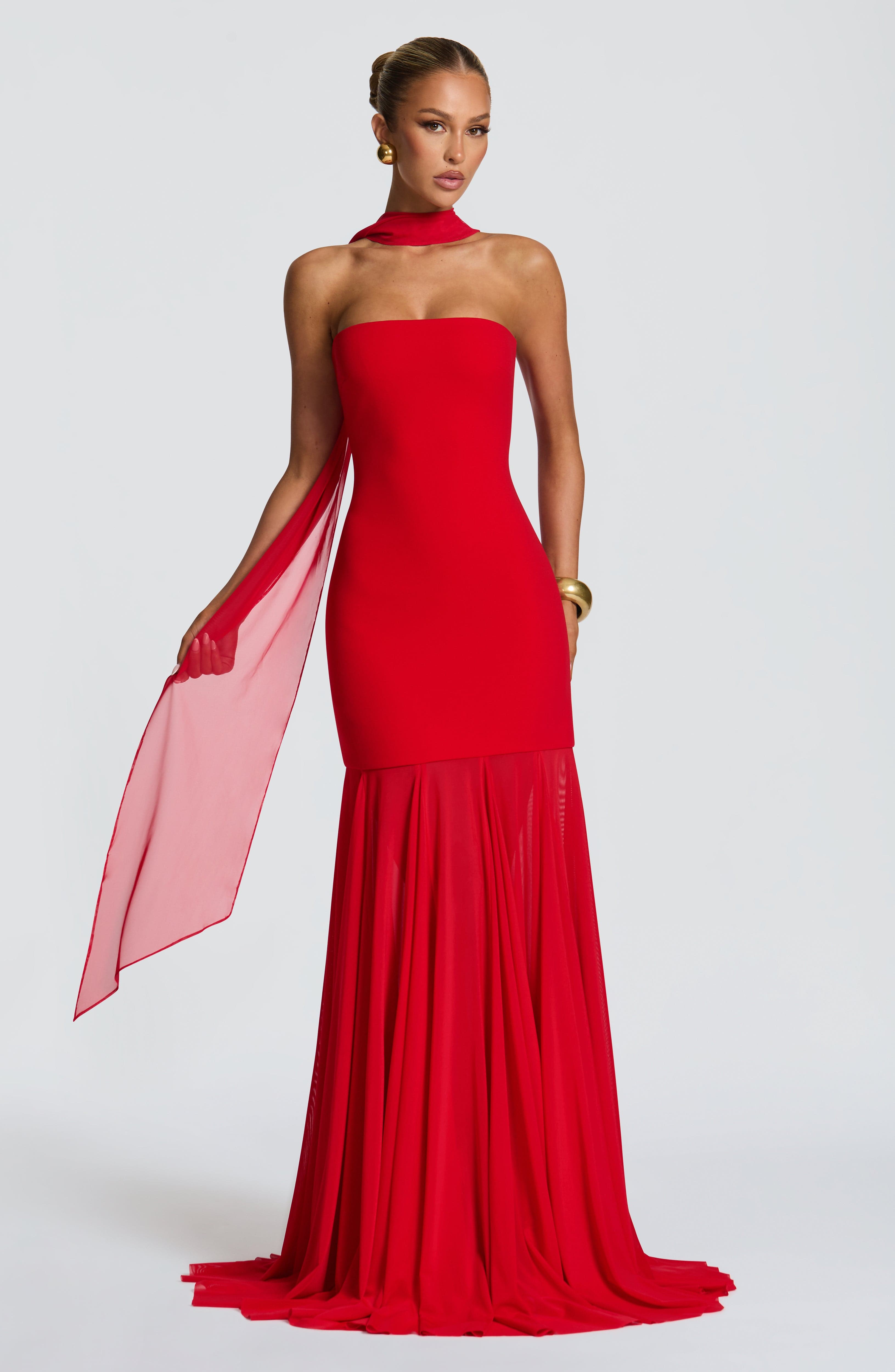 minilena Merritt Gown Red