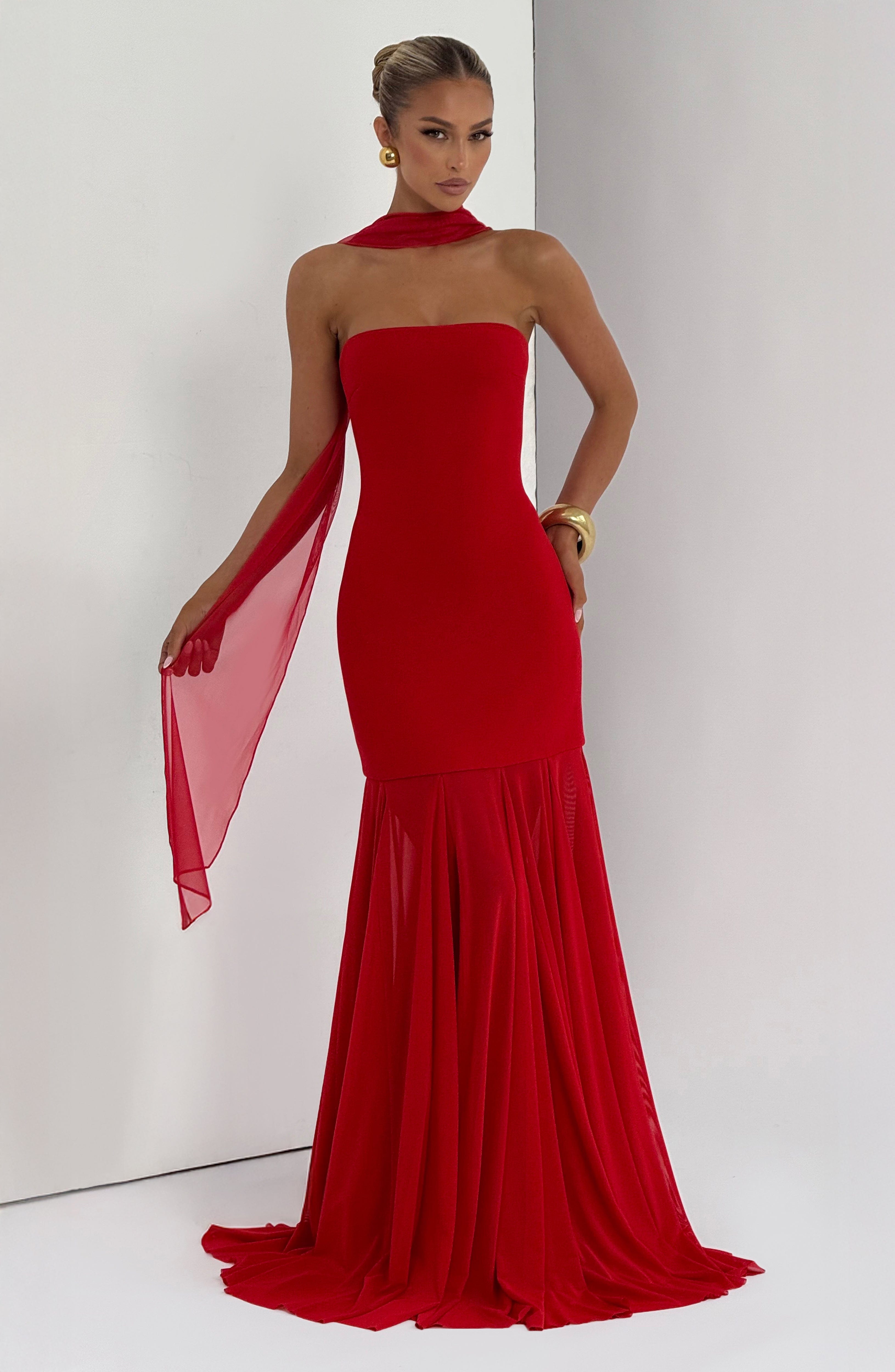 minilena Merritt Gown Red