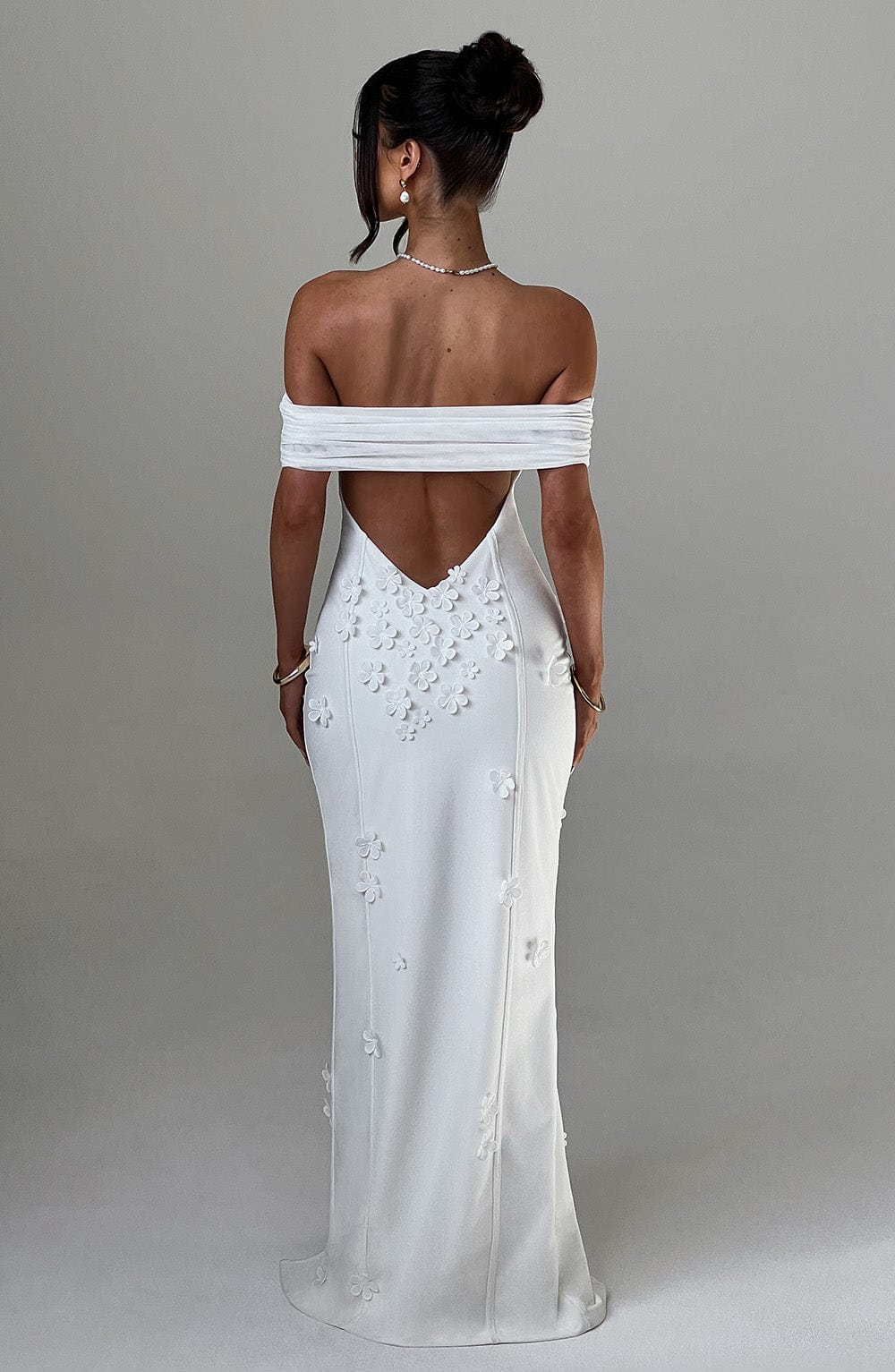 minilena Milani Maxi Dress Ivory