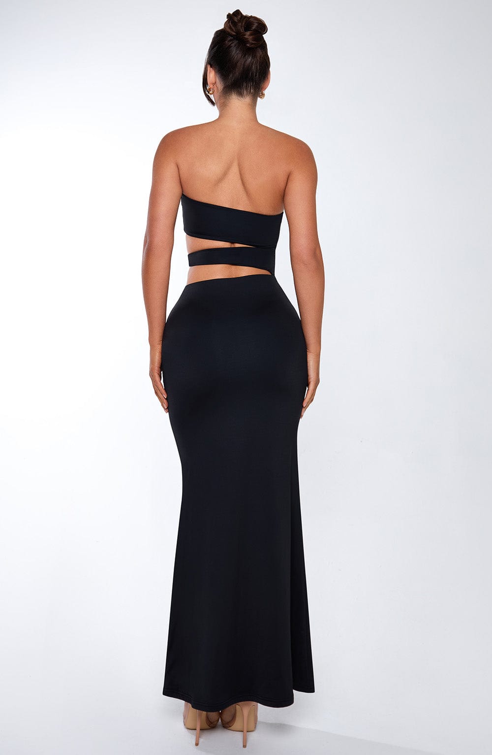 minilena Milia Maxi Dress Black