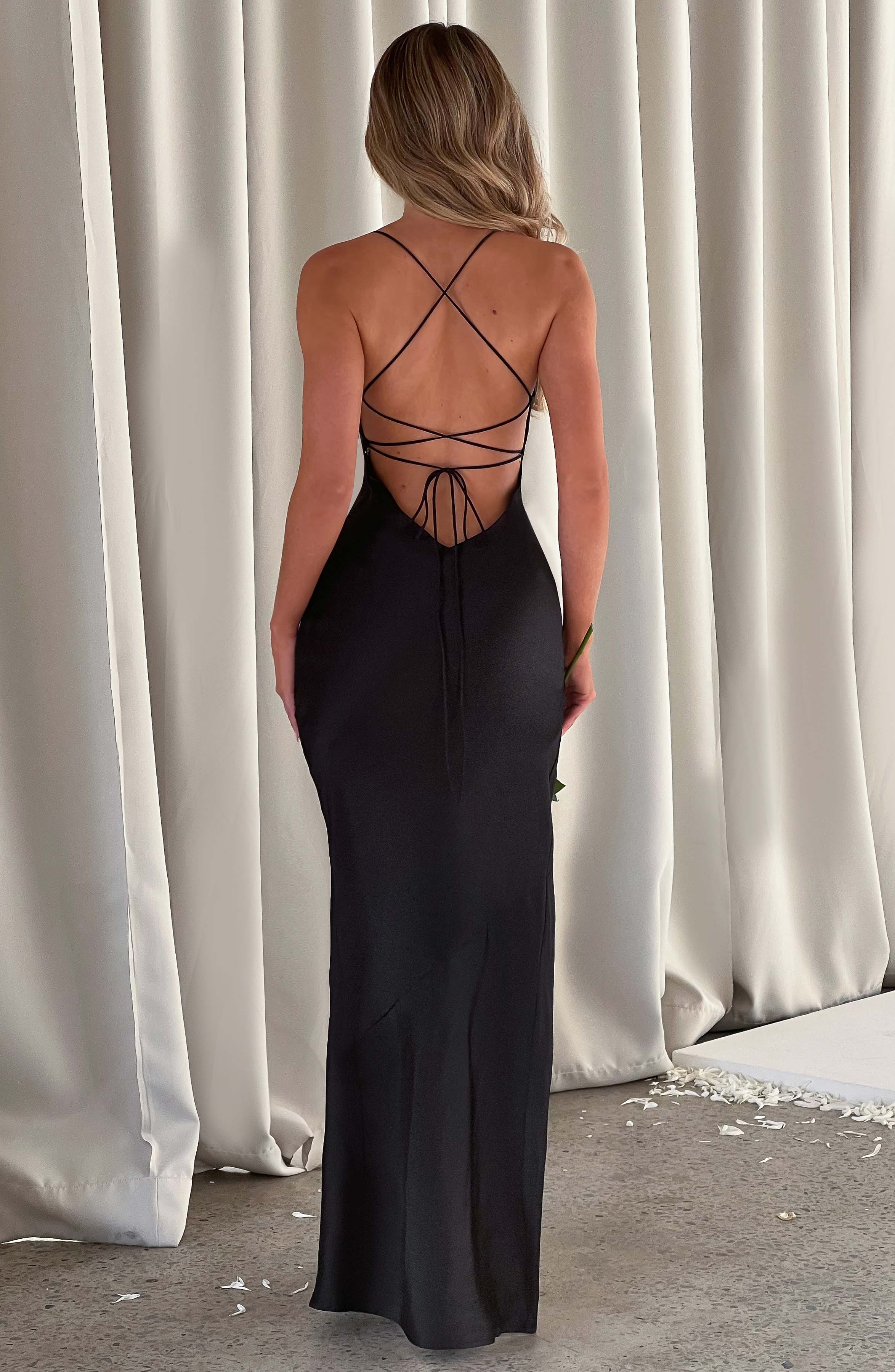 minilena Misha Maxi Dress Black