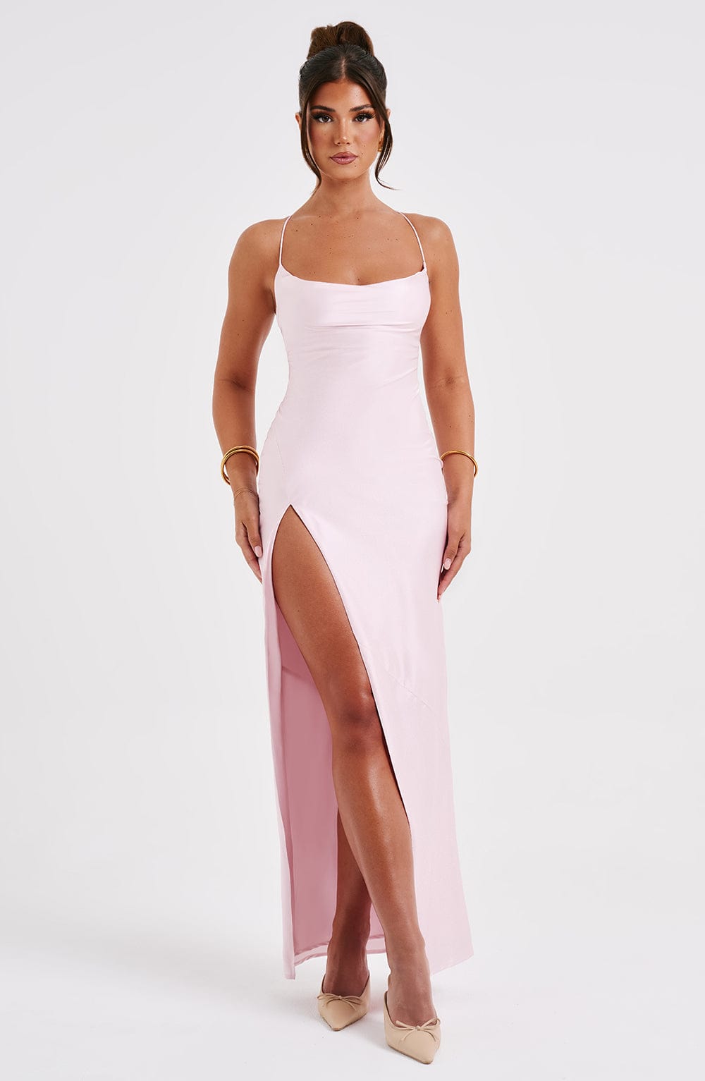 minilena Misha Maxi Dress Blush