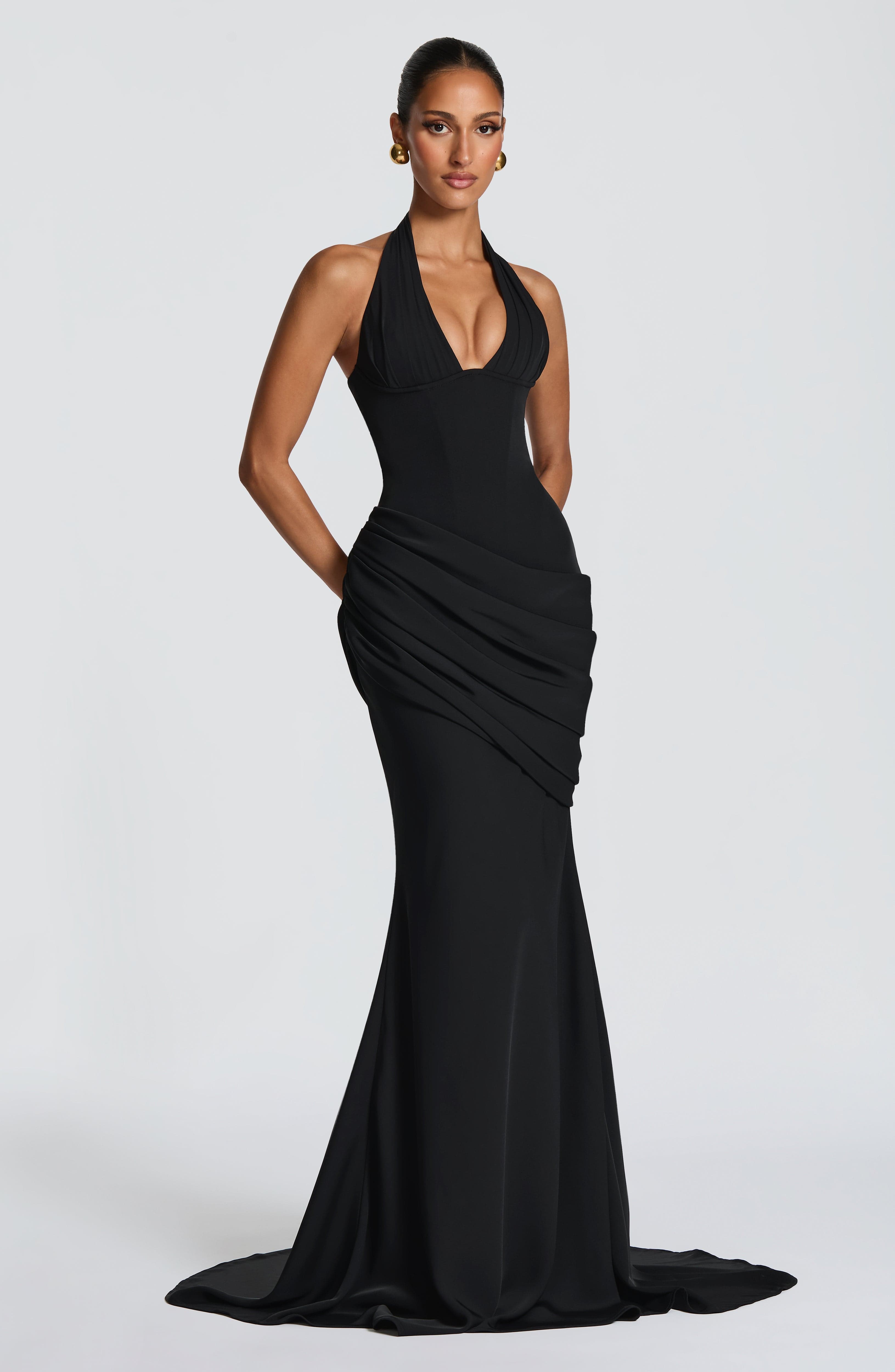 minilena Nehemia Gown Black