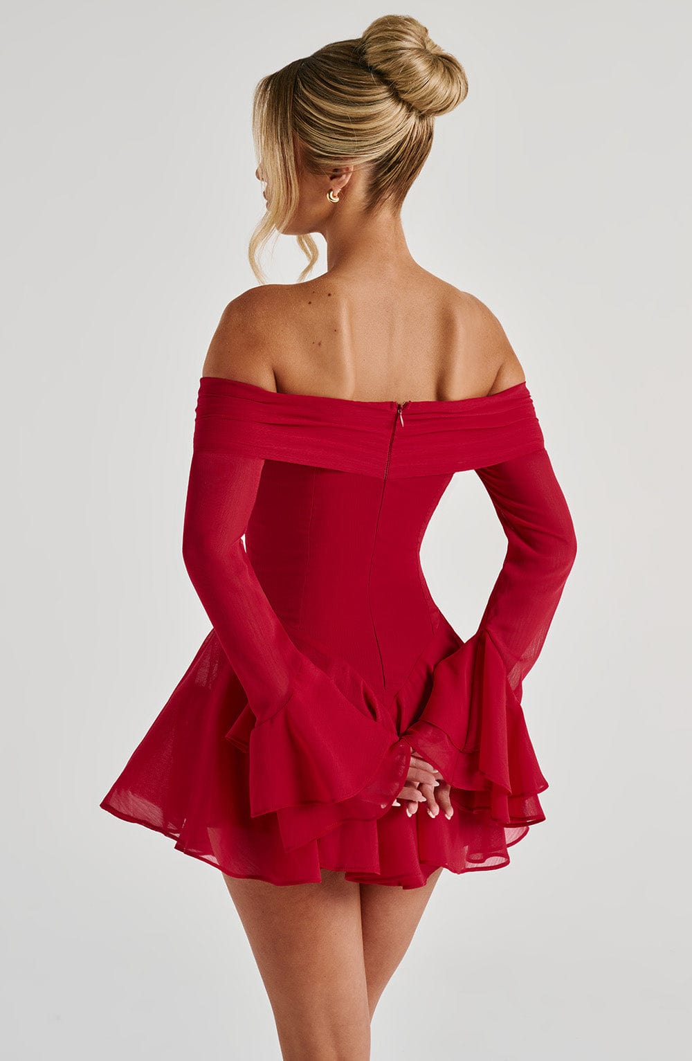minilena Nerissa Playsuit Red