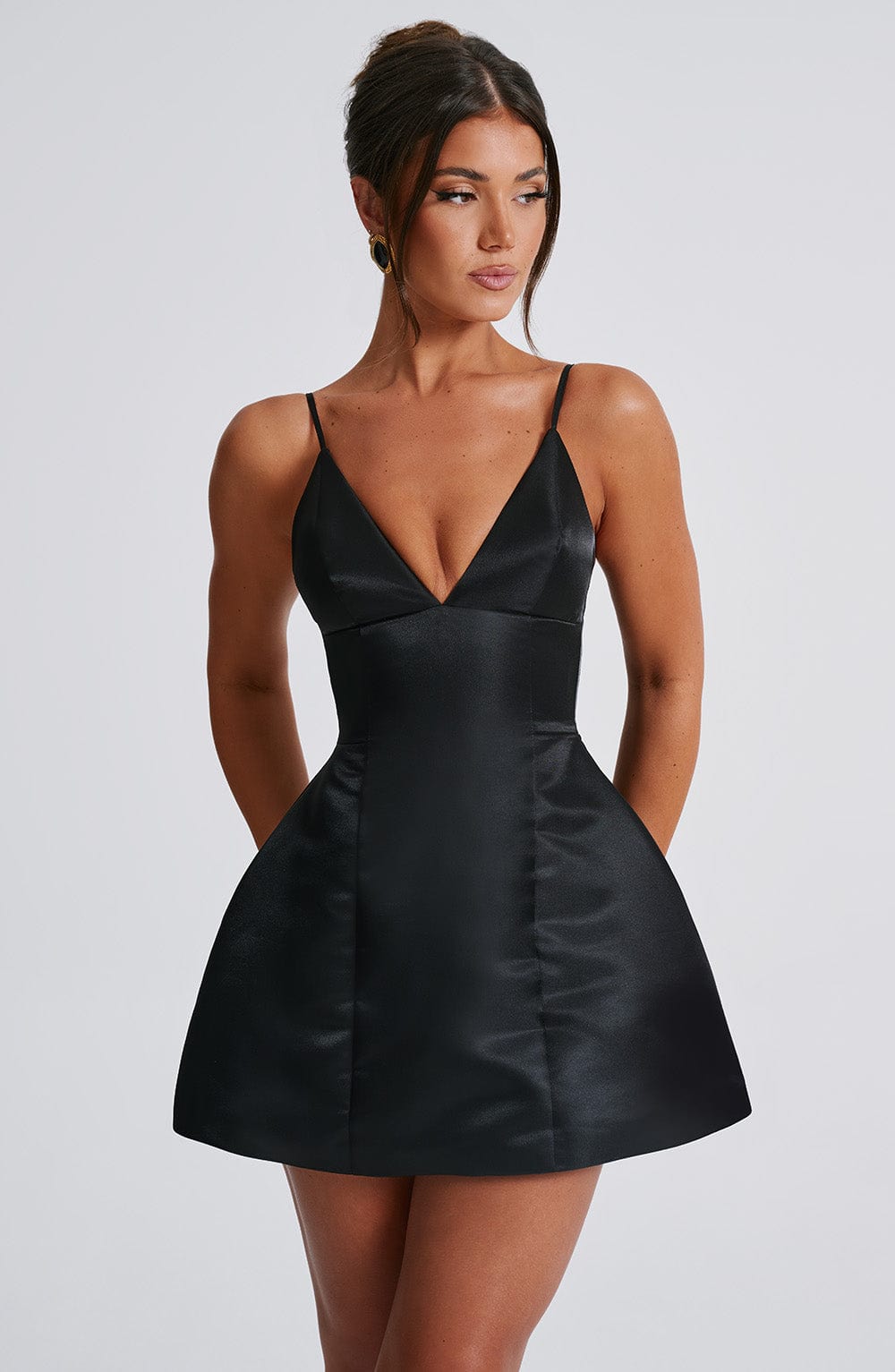 minilena Nicole Mini Dress Black