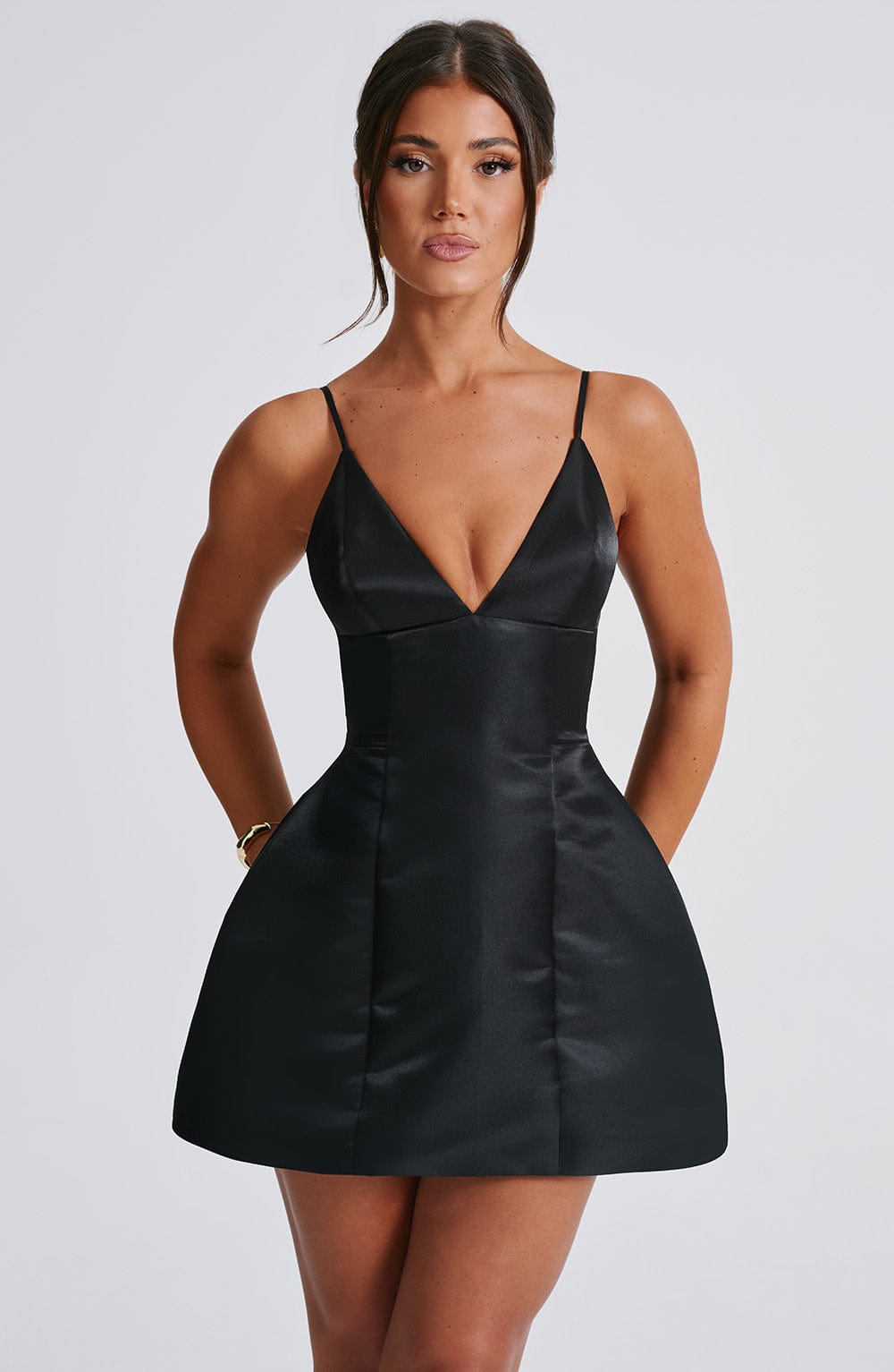 minilena Nicole Mini Dress Black