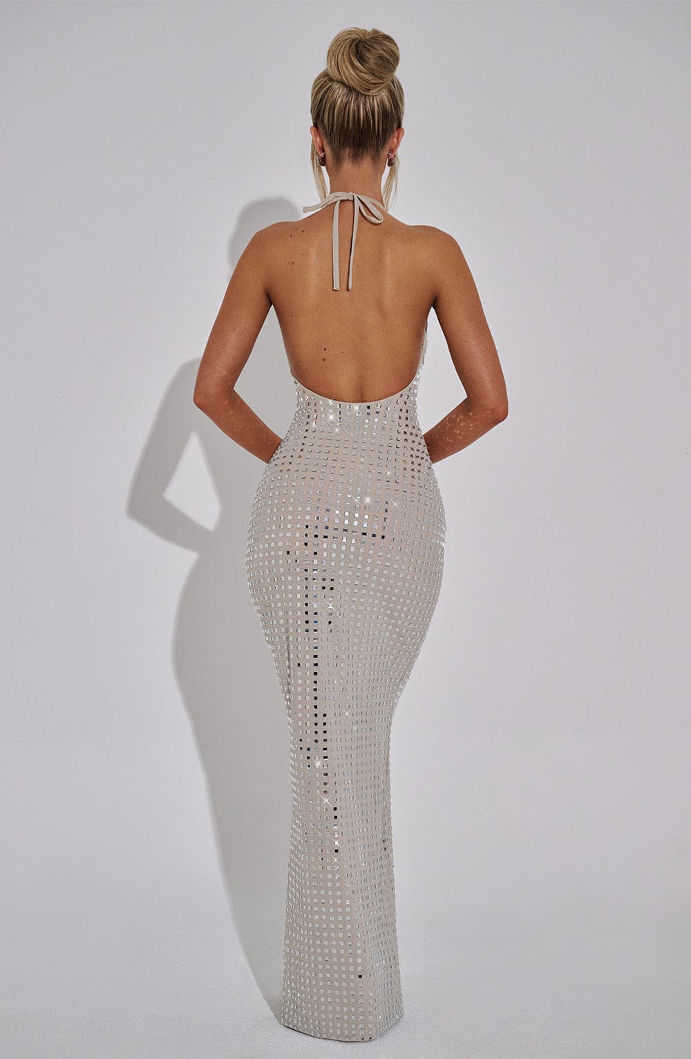 minilena Odessa Maxi Dress Nude