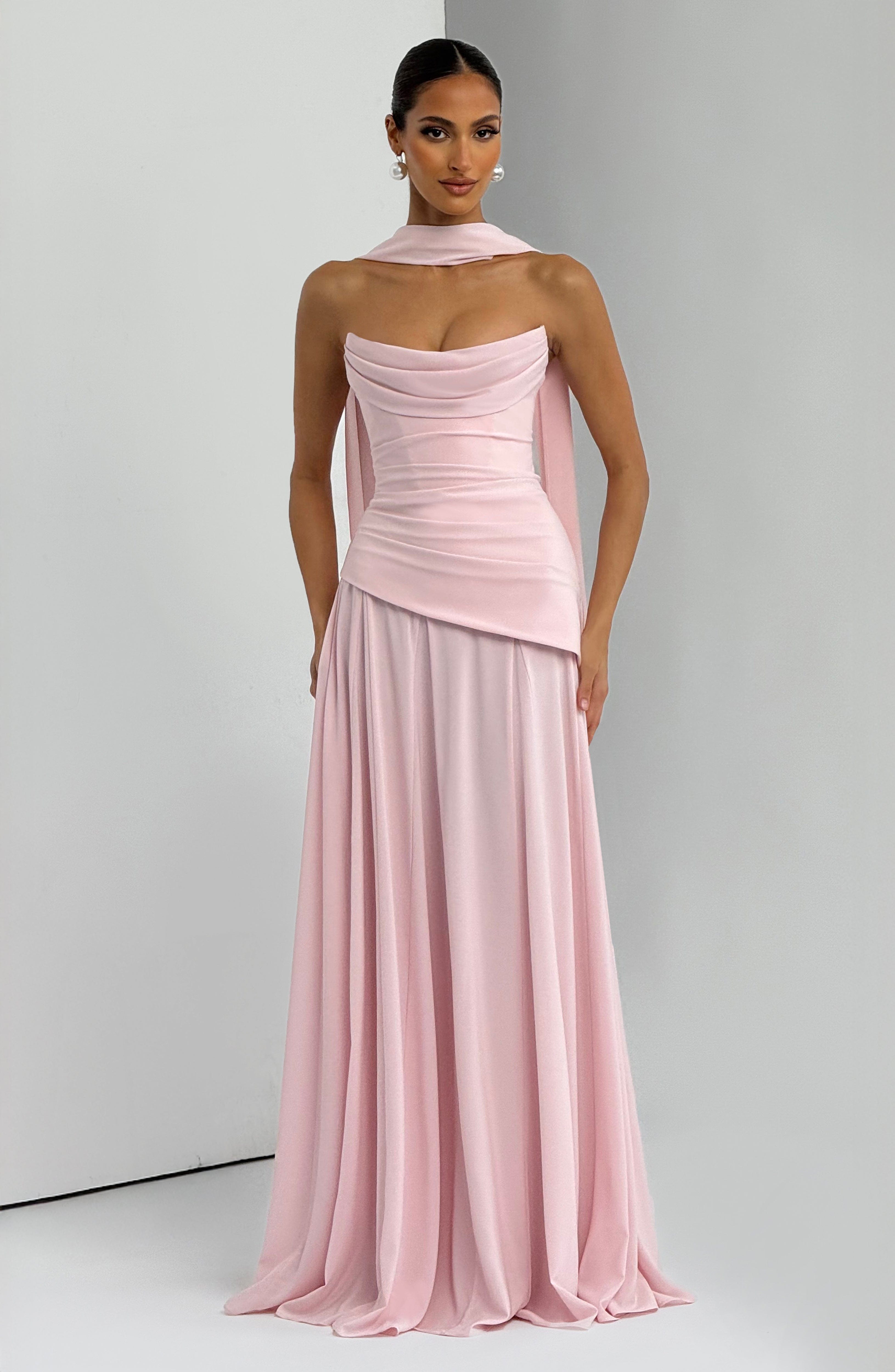 minilena Patricia Maxi Dress Blush