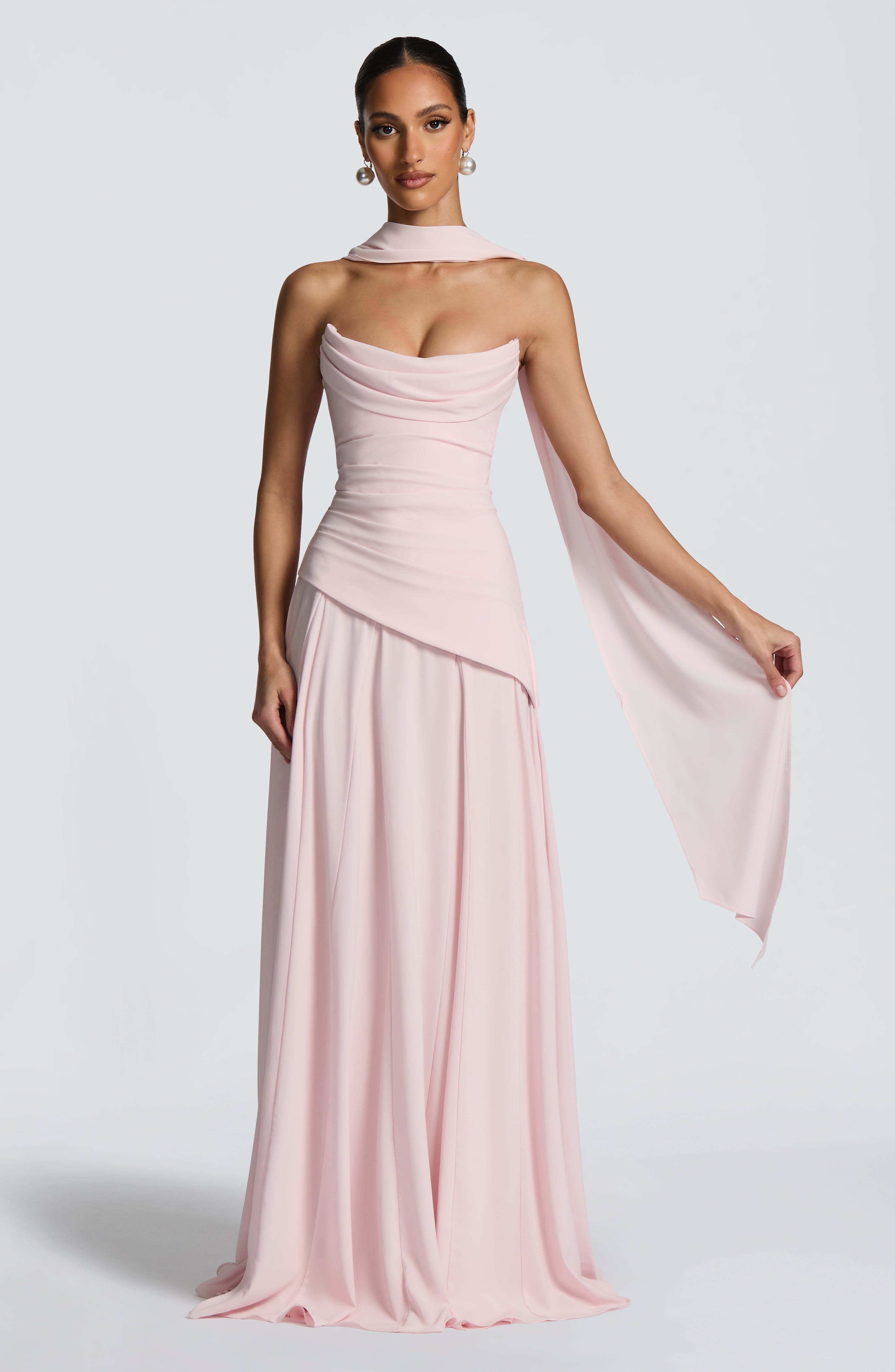 minilena Patricia Maxi Dress Blush