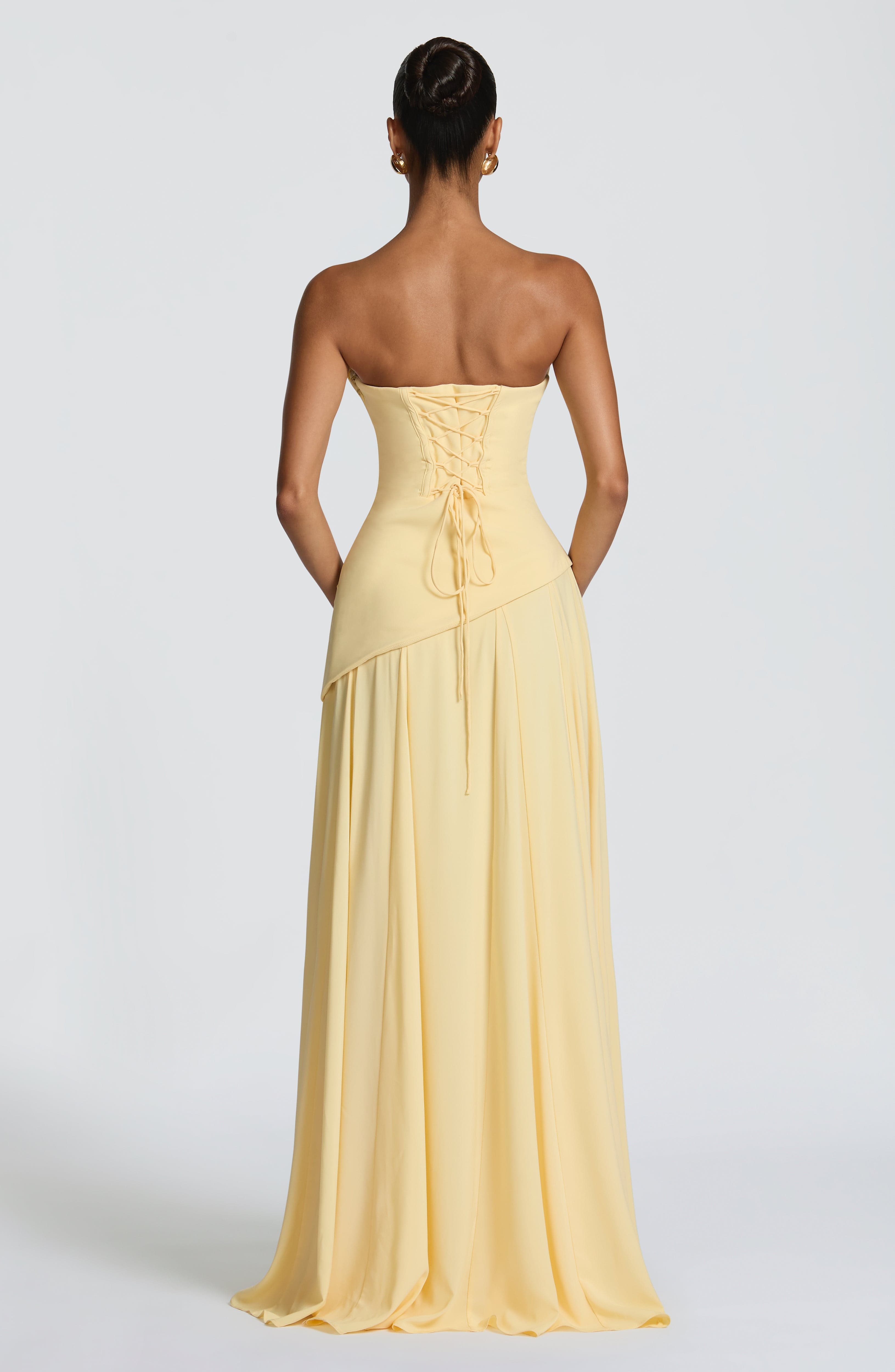 minilena Patricia Maxi Dress Lemon