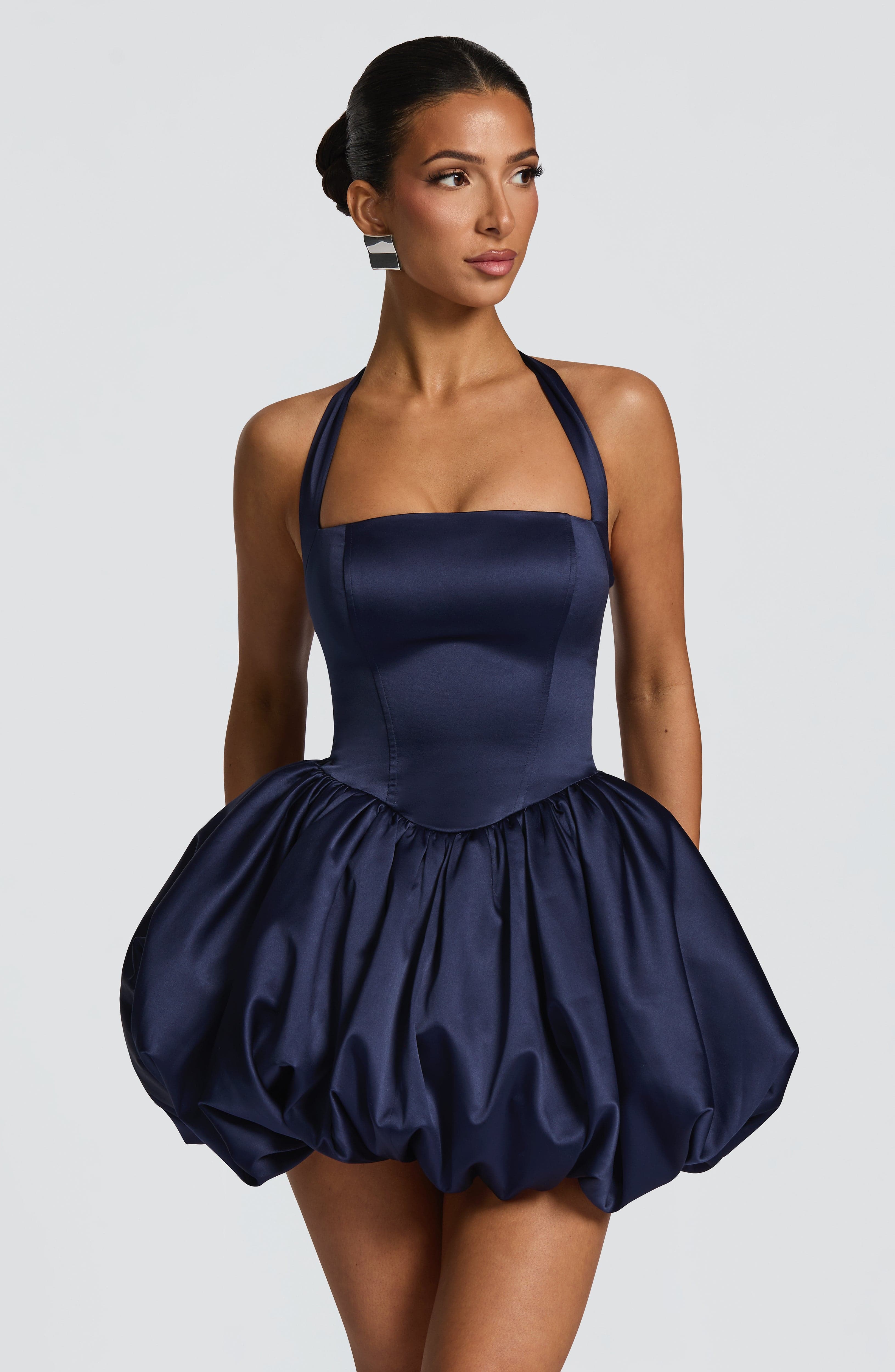 minilena Prudence Mini Dress Navy