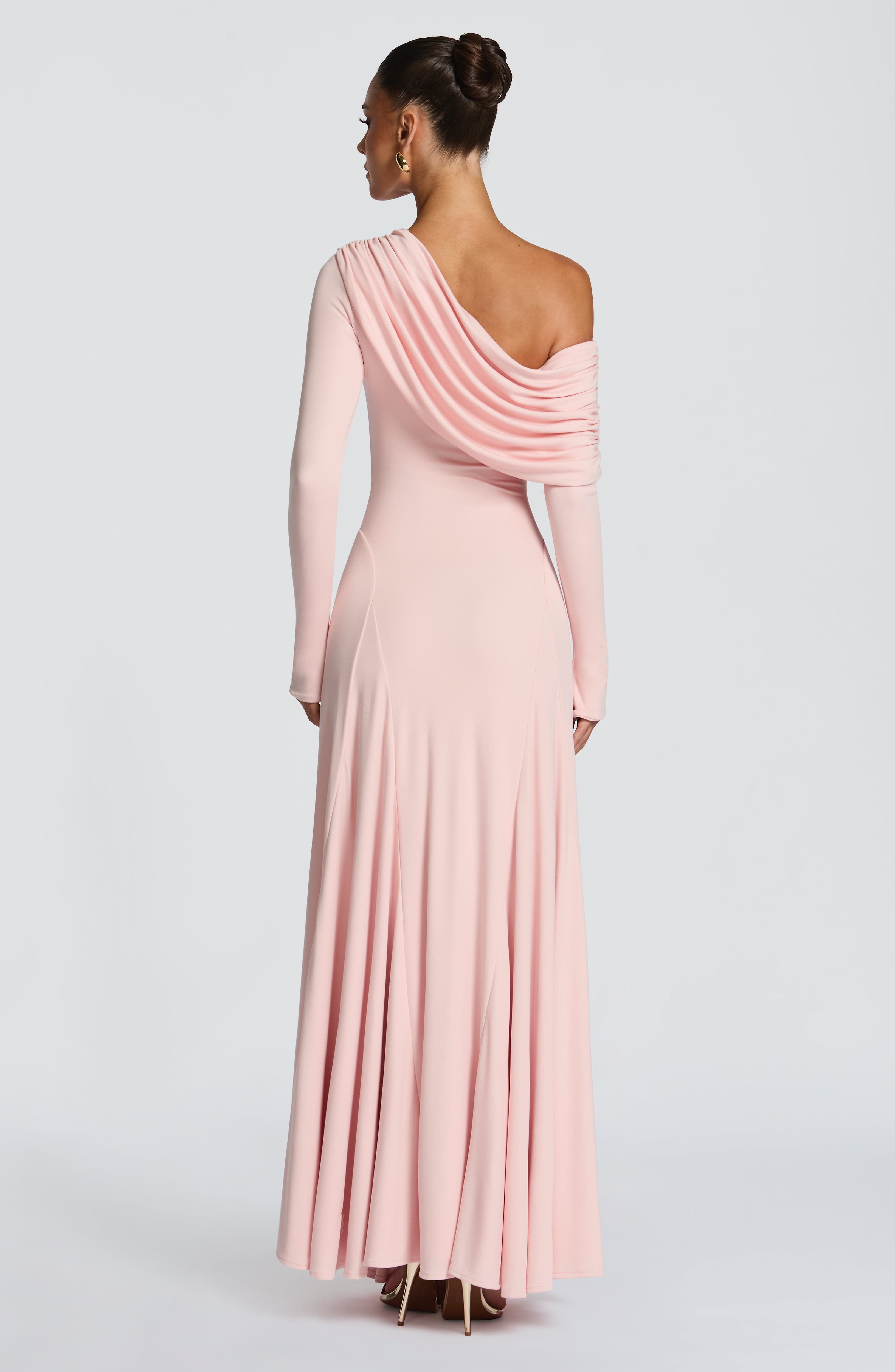 minilena Rafaela Maxi Dress Soft Blush