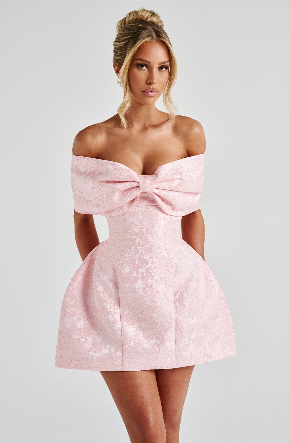minilena Raquel Mini Dress Blush