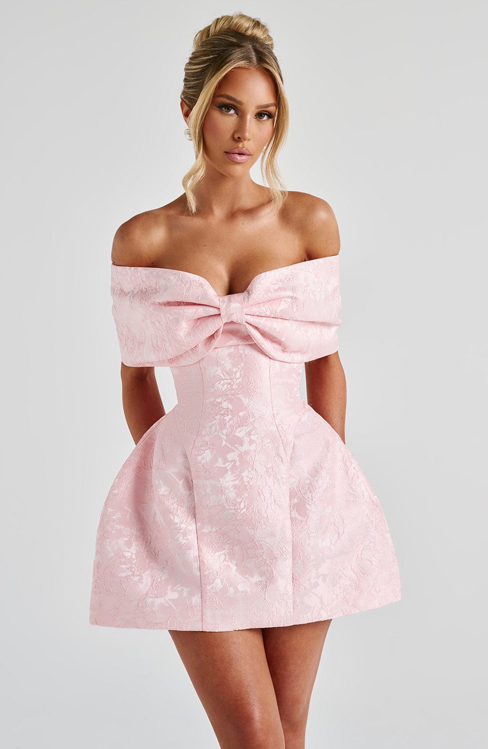 minilena Raquel Mini Dress Blush