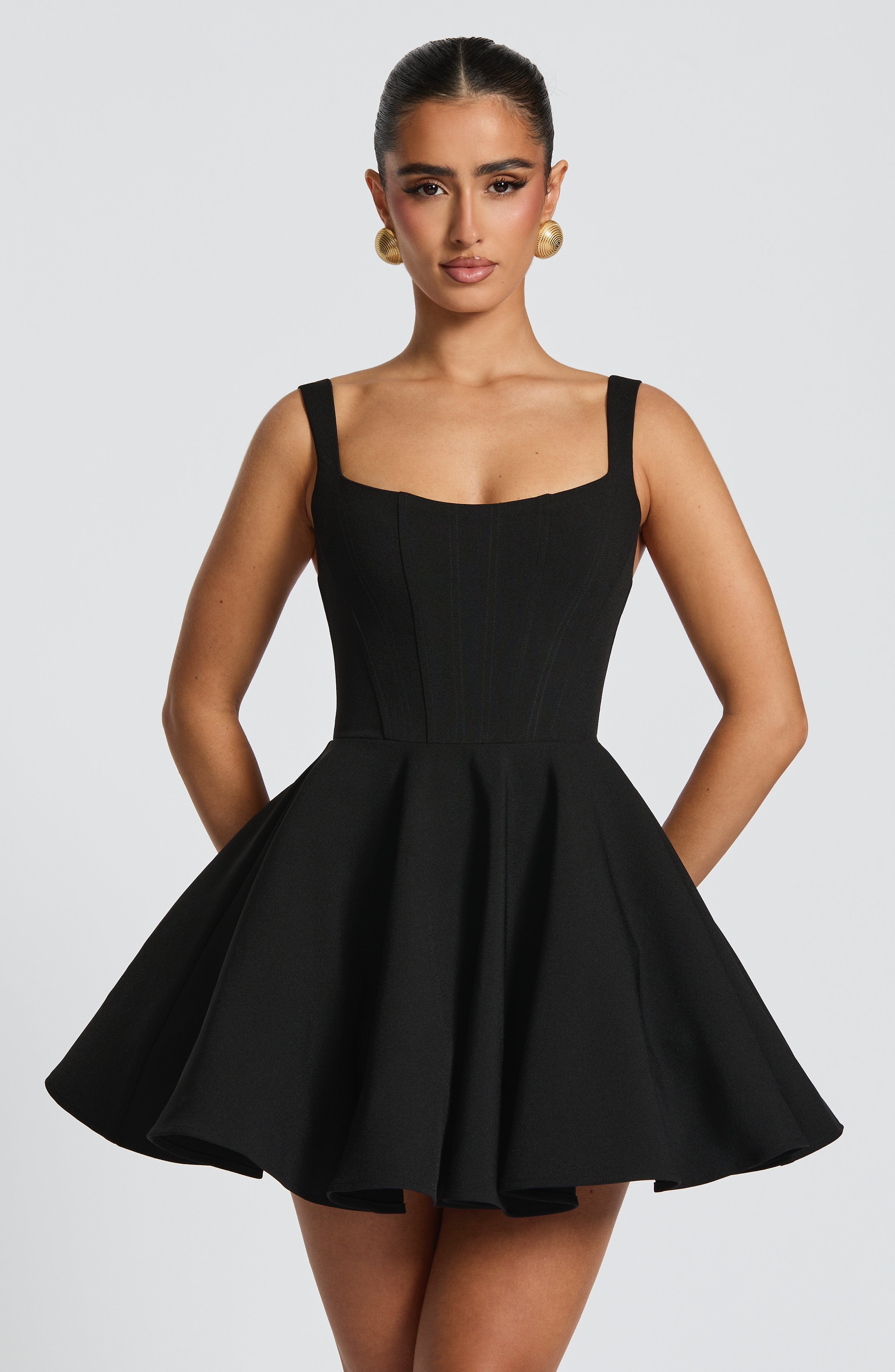 minilena Rue Mini Dress Black
