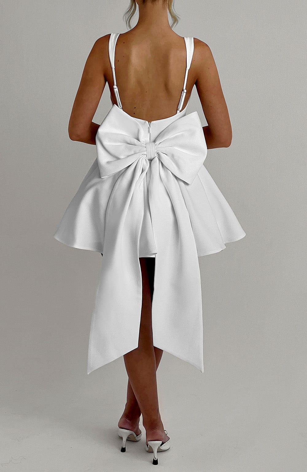 minilena Rue Mini Dress Ivory