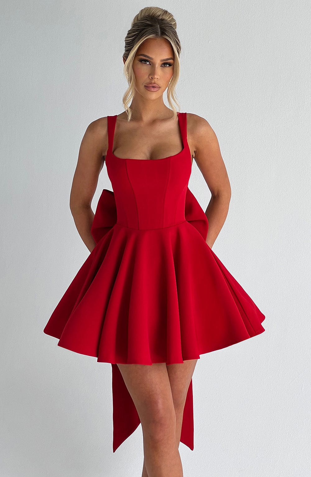 minilena Rue Mini Dress Red
