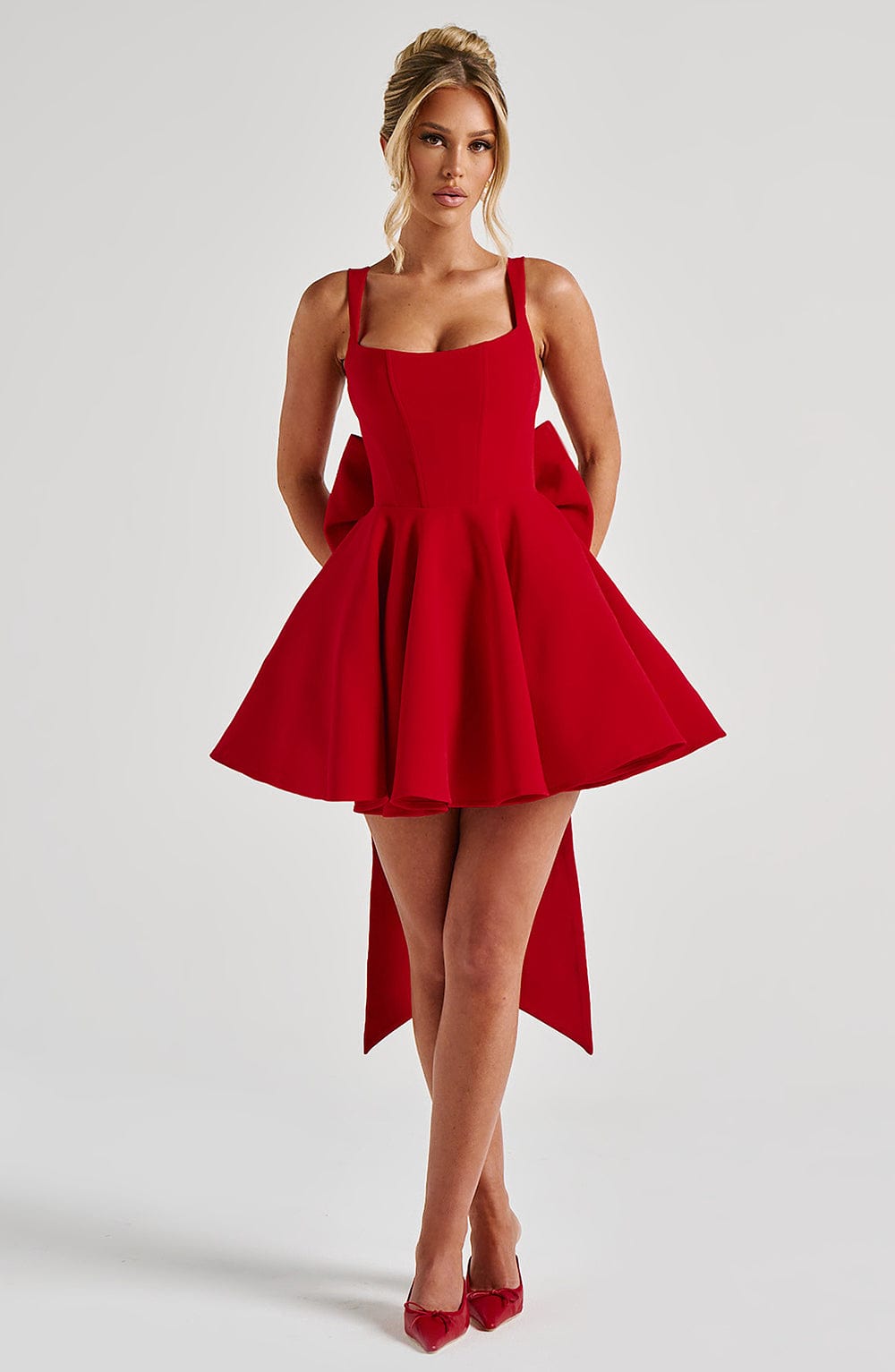 minilena Rue Mini Dress Red