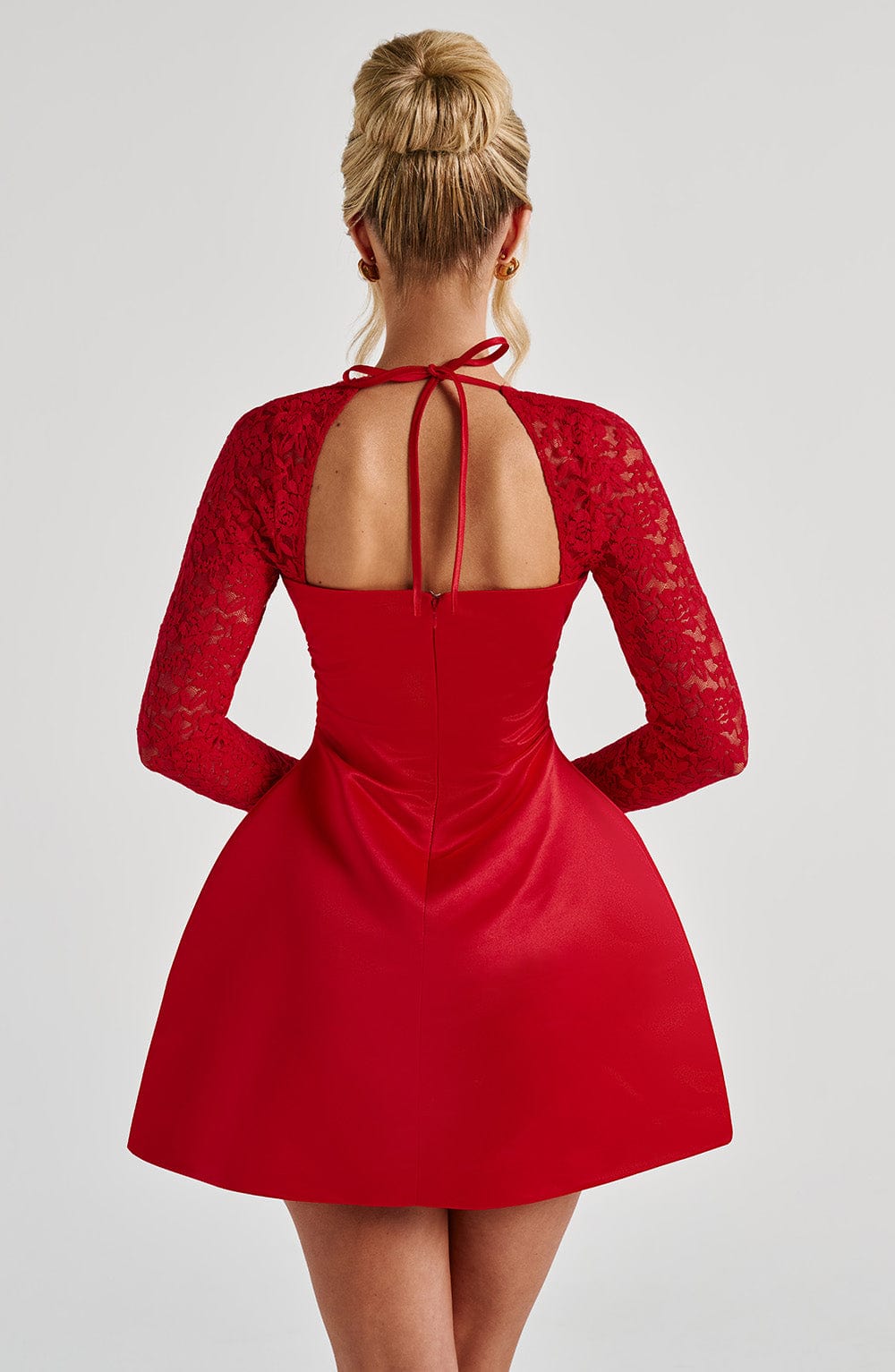 minilena Sadie Mini Dress Red