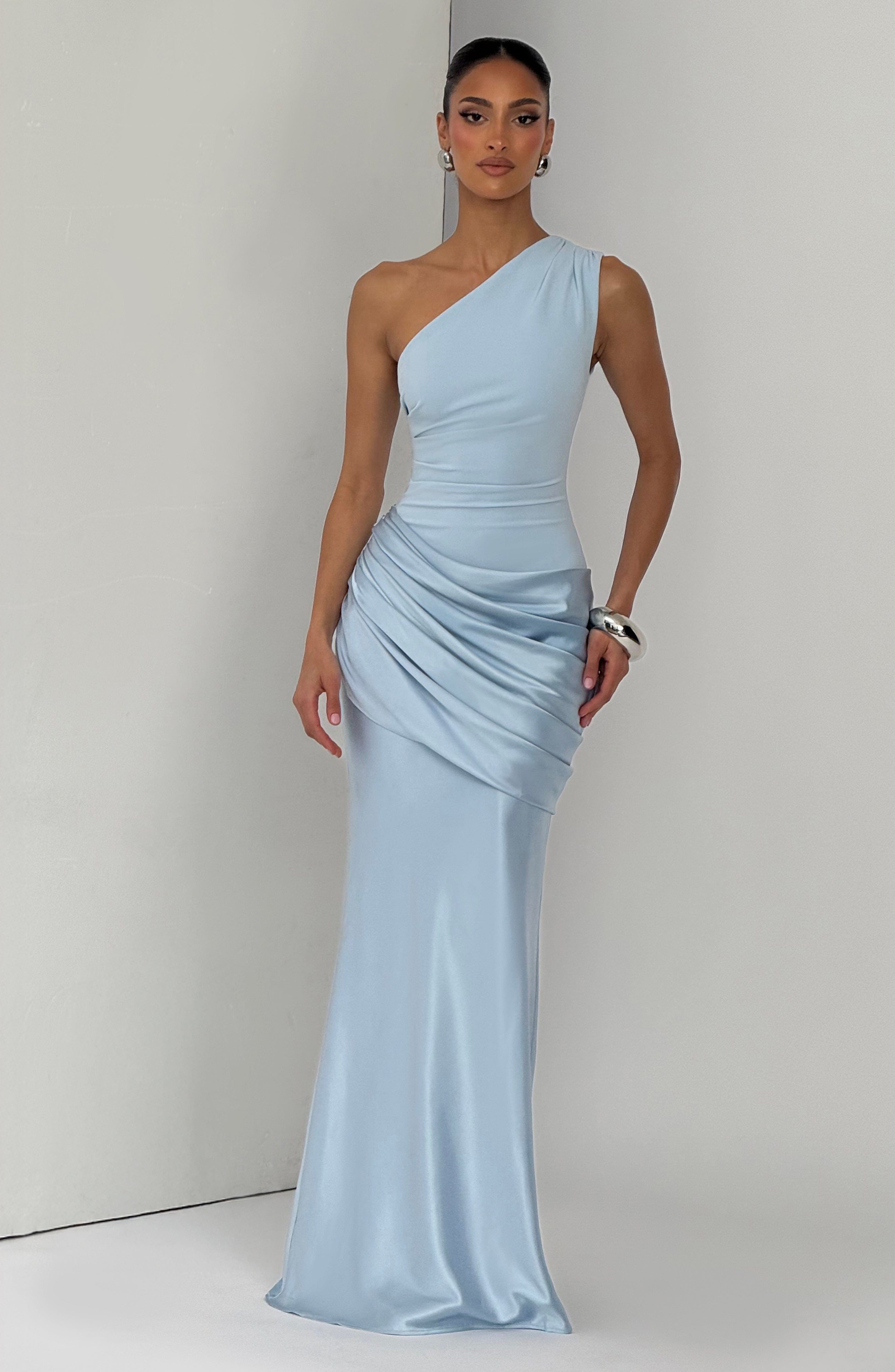 minilena Sadona Maxi Dress Glacier Blue