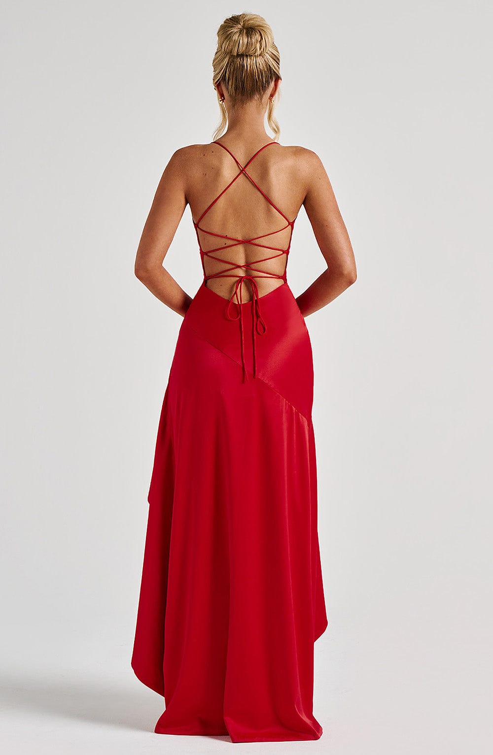 minilena Samira Maxi Dress Red