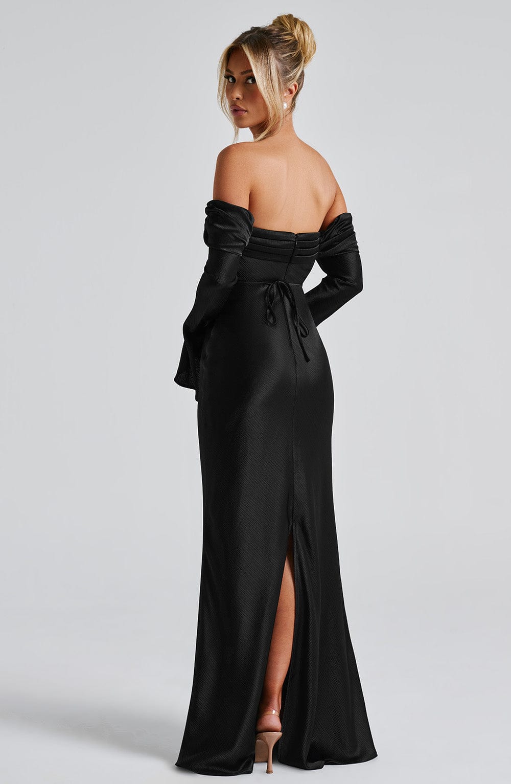 minilena Selene Maxi Dress Black