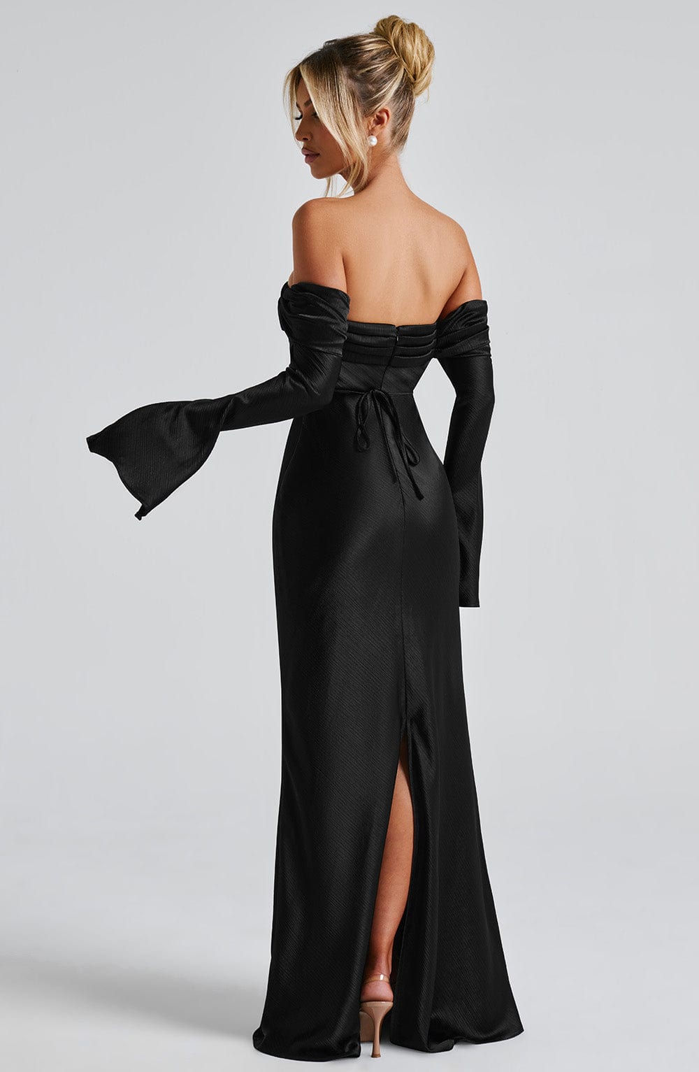 minilena Selene Maxi Dress Black
