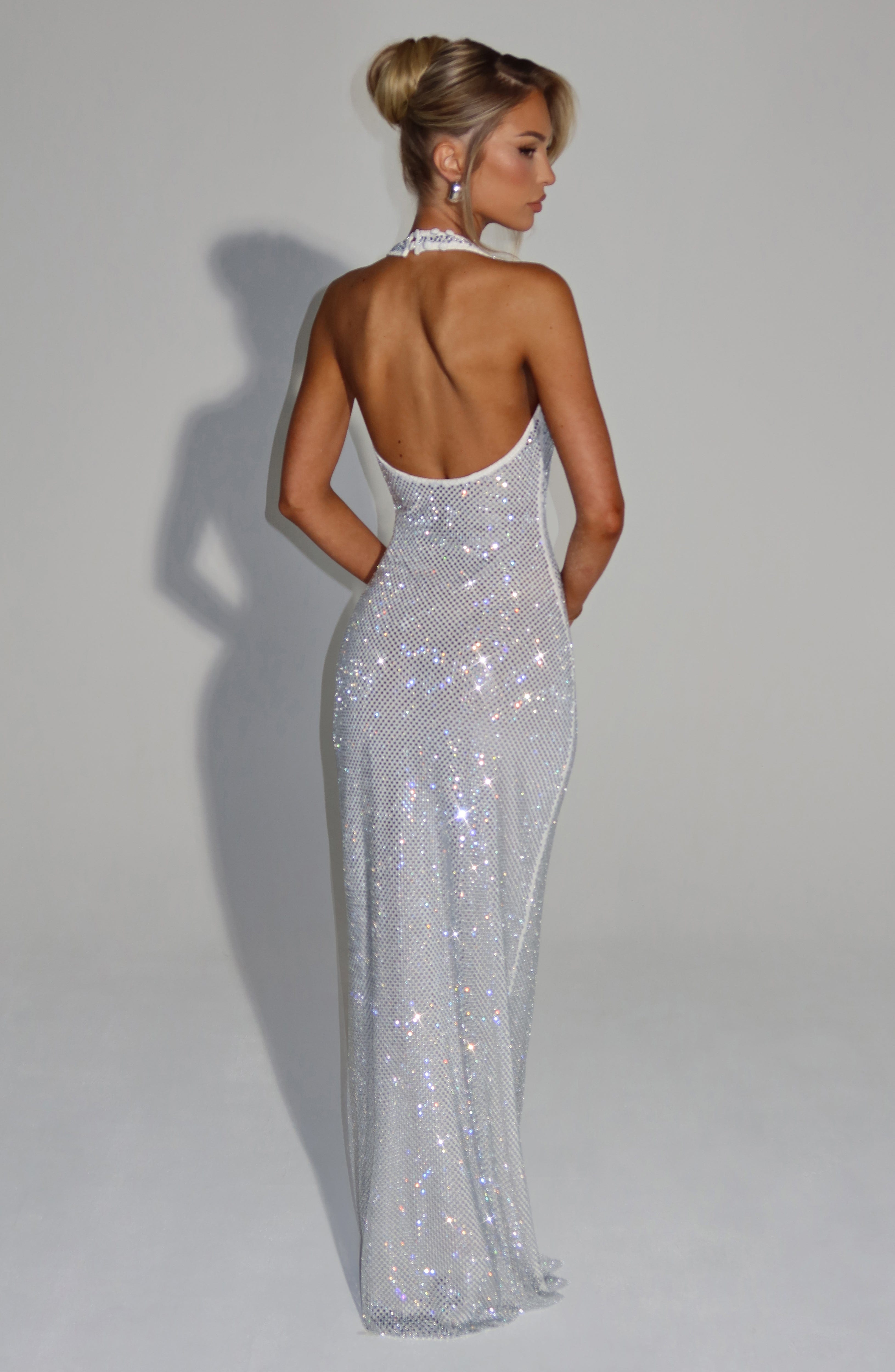 minilena Starla Maxi Dress Ivory