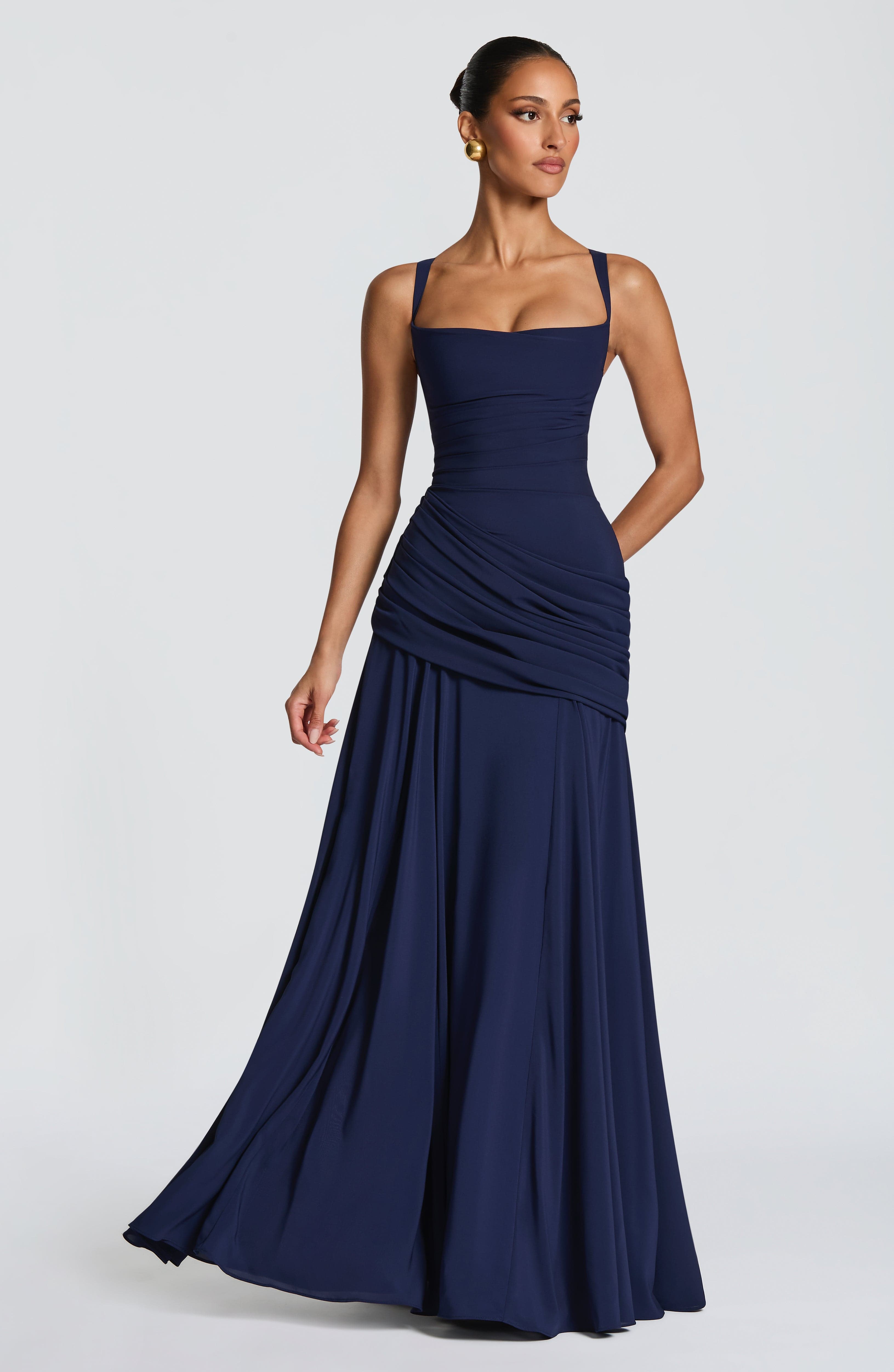 minilena Sura Maxi Dress Navy