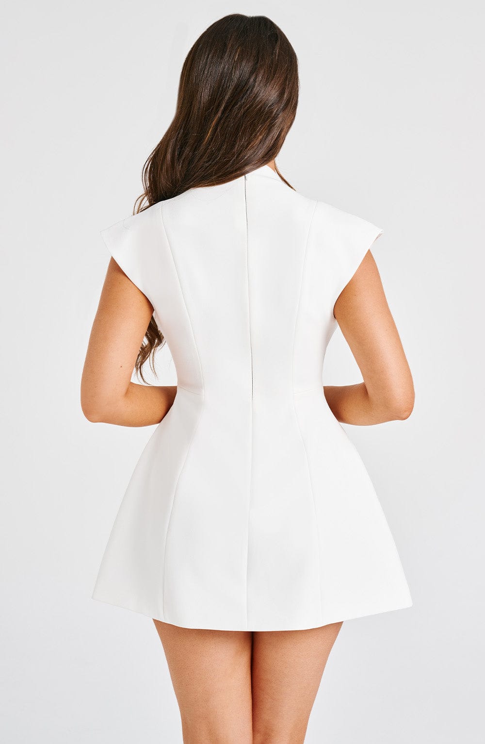 minilena Suri Mini Dress Ivory