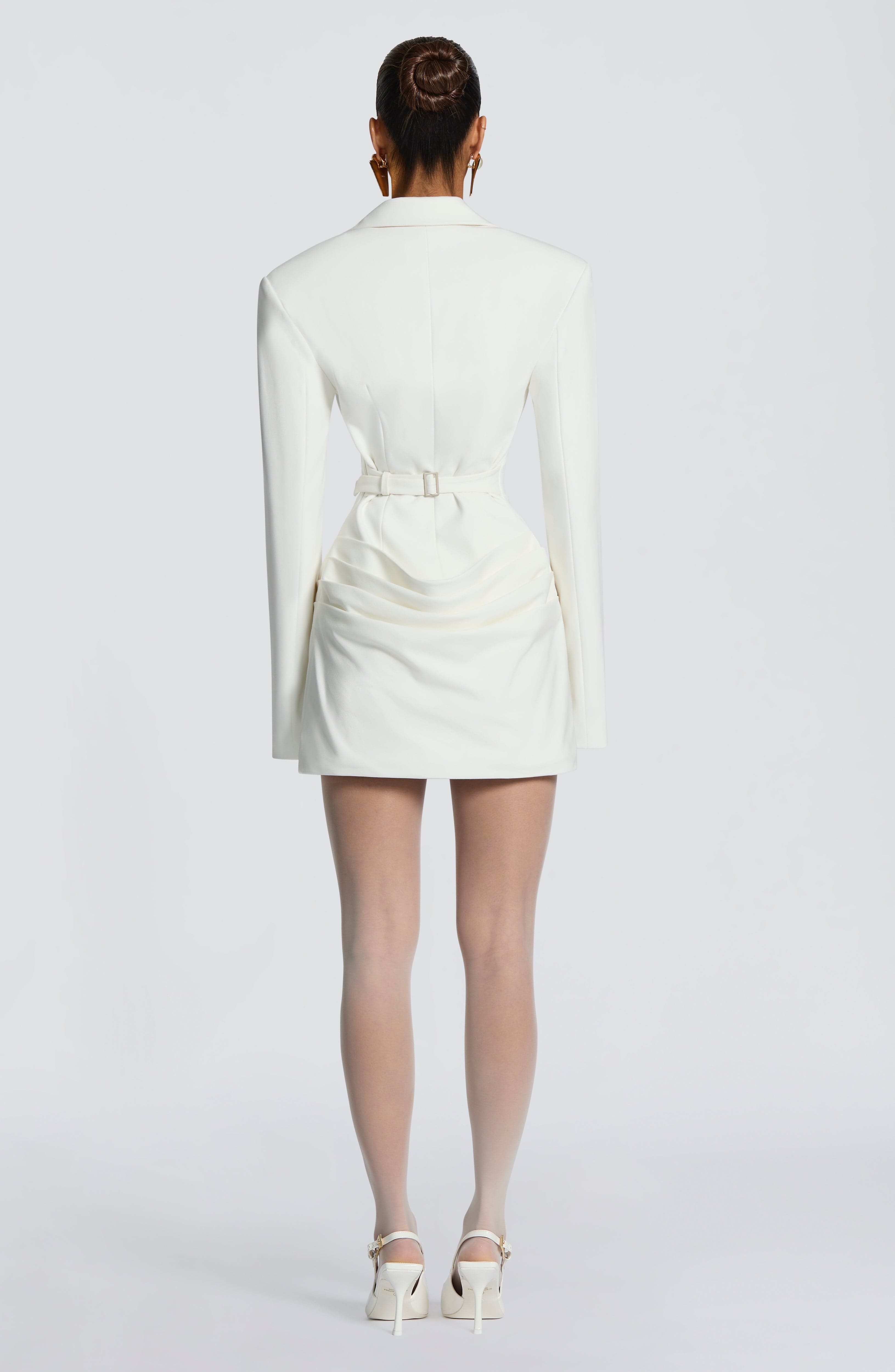 minilena Susie Mini Dress Ivory