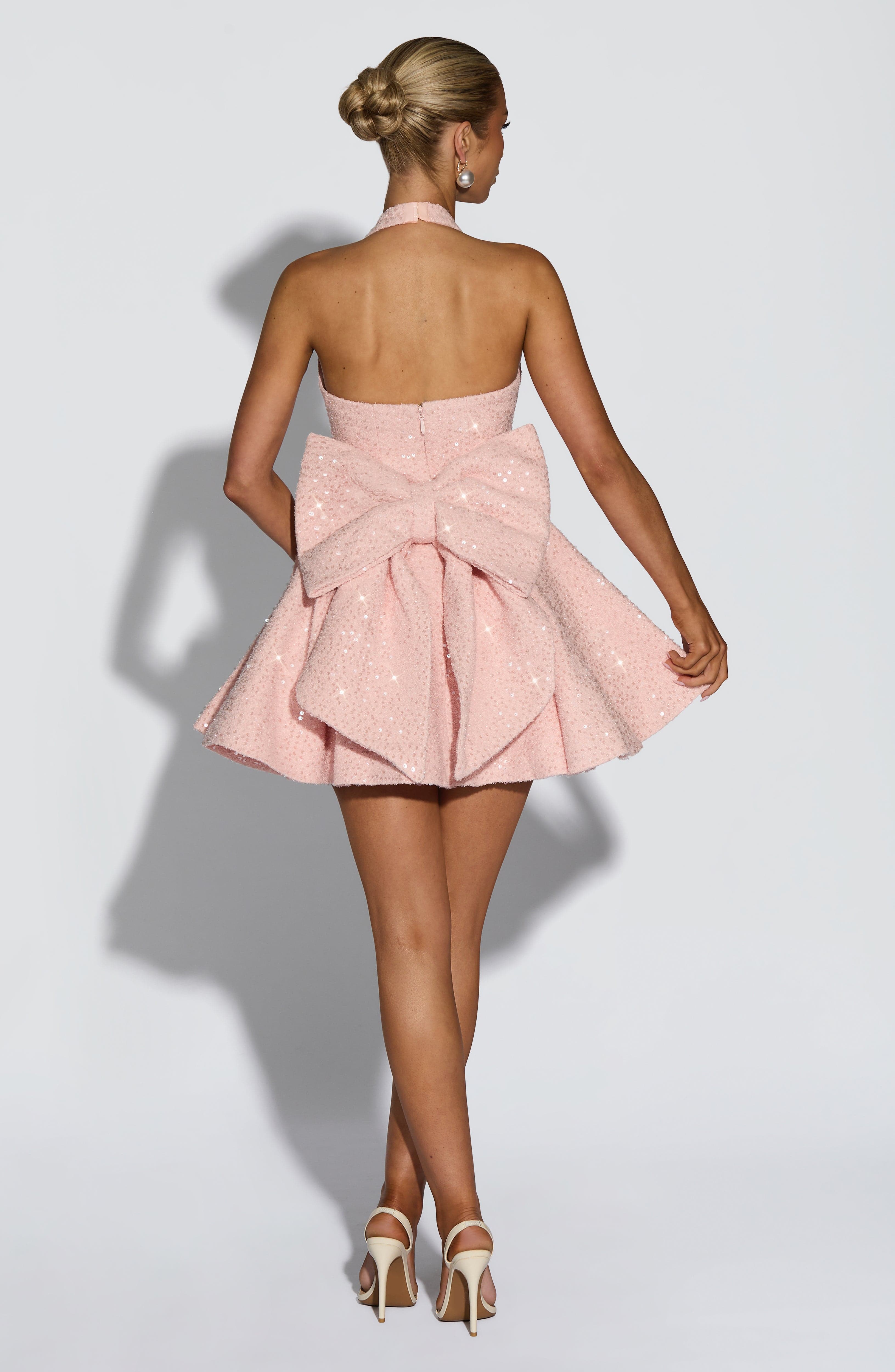 minilena Talara Mini Dress Blush