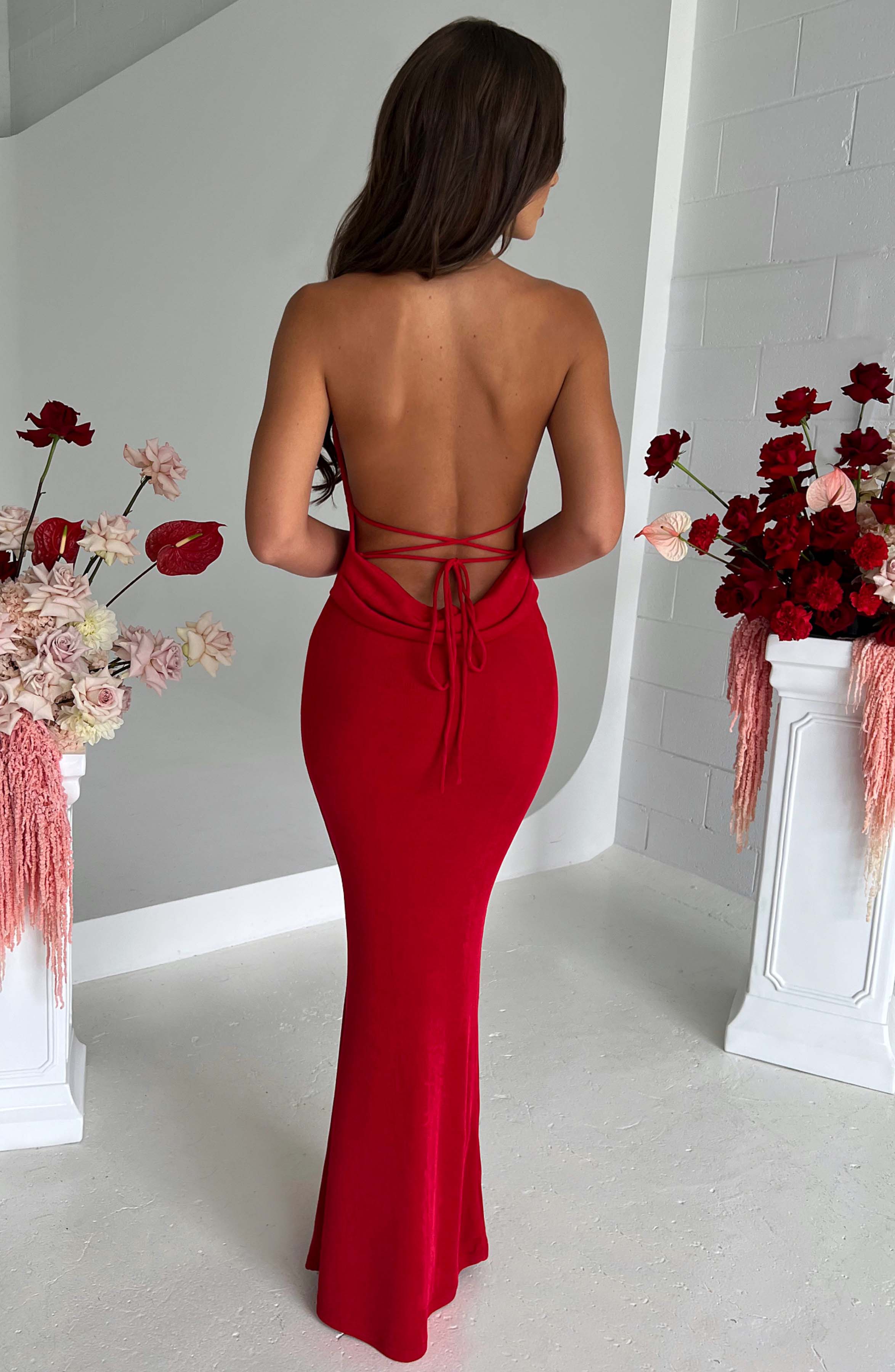 minilena Talisa Maxi Dress Red