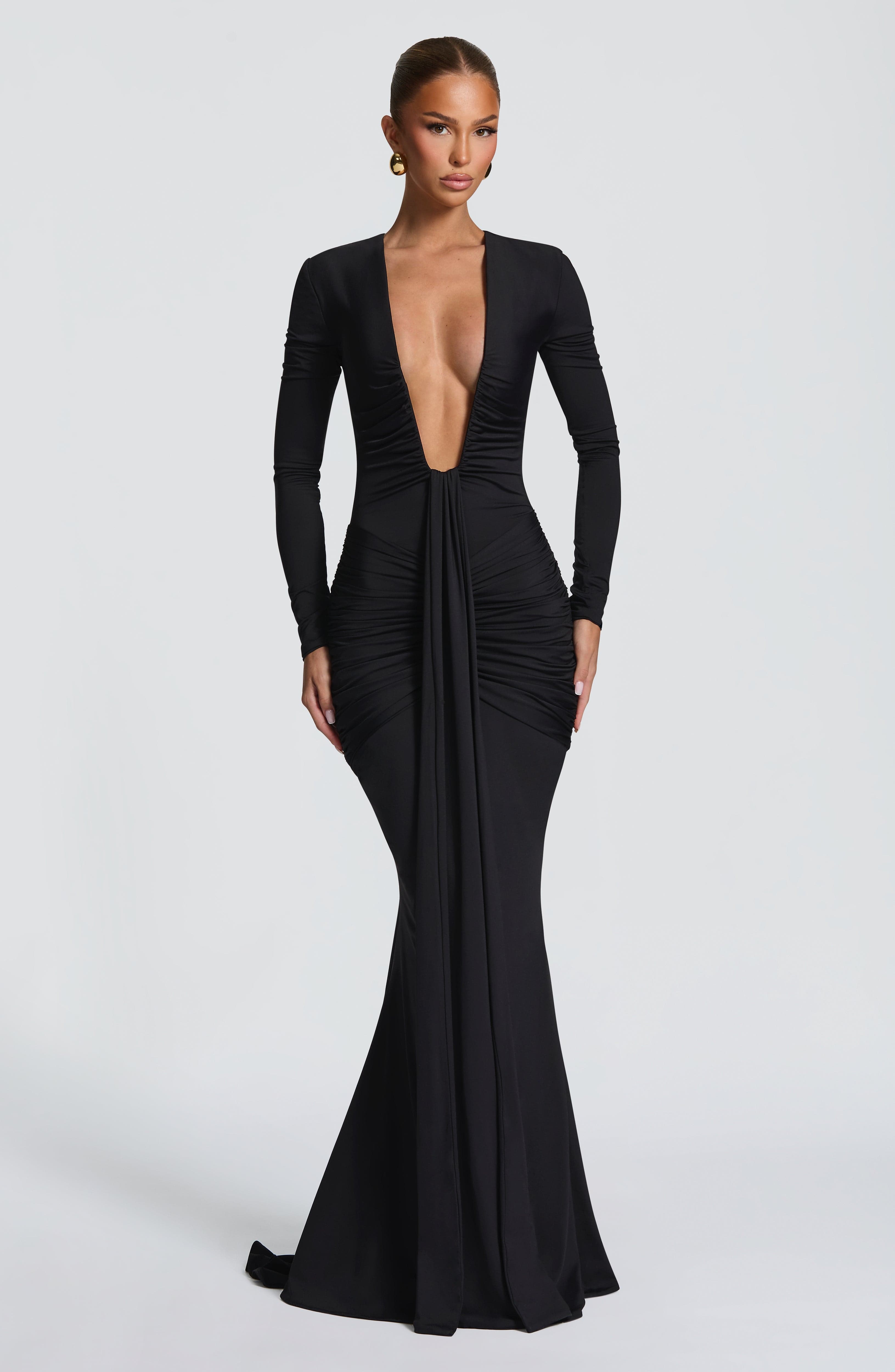 minilena Tara Maxi Dress Black