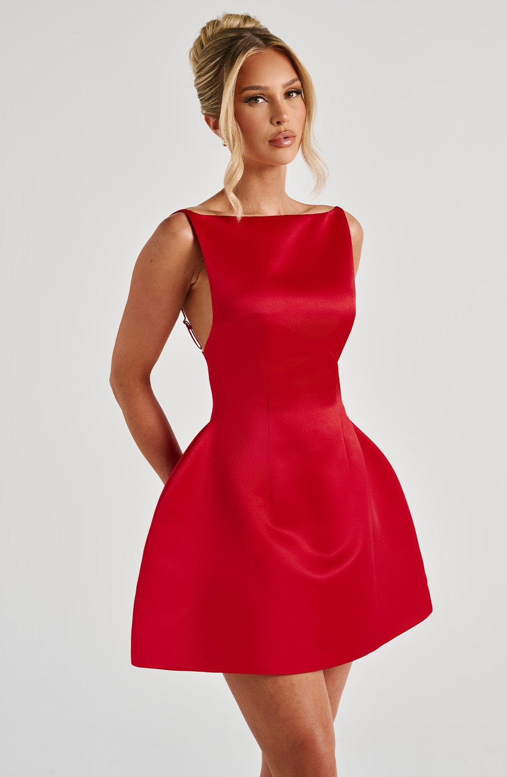 minilena Tate Mini Dress Red