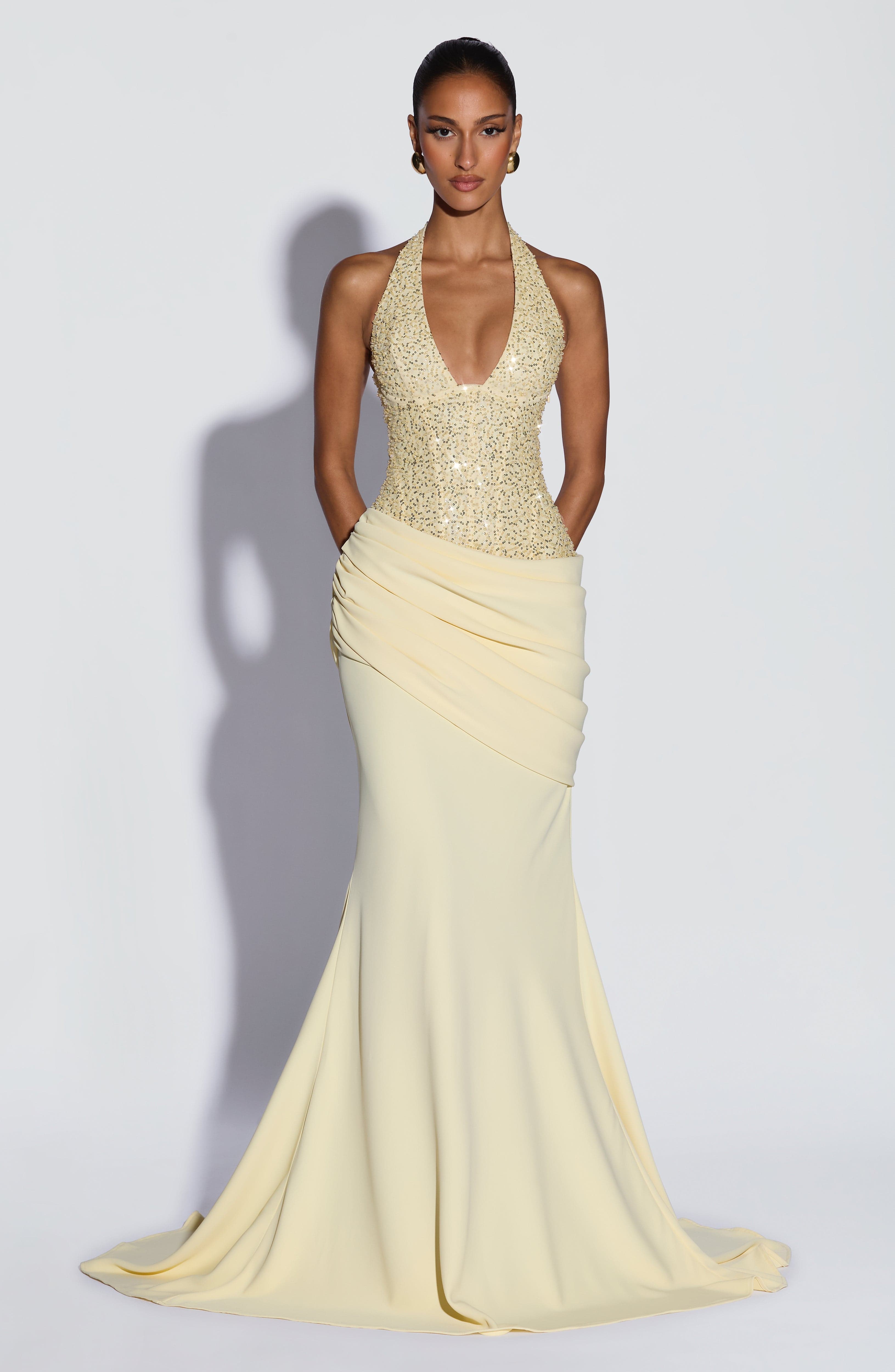 minilena Taylor Gown Lemon