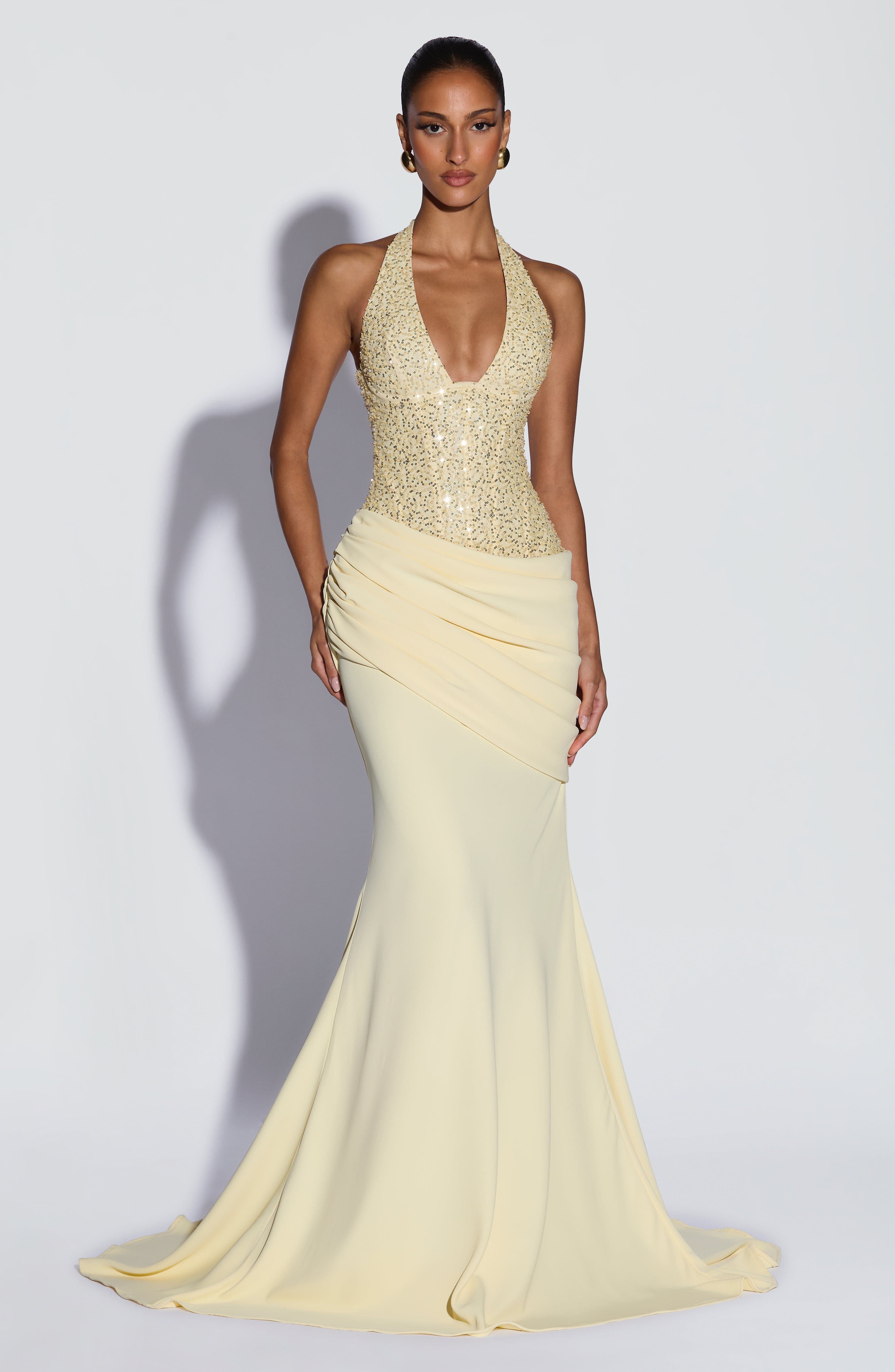 minilena Taylor Gown Lemon