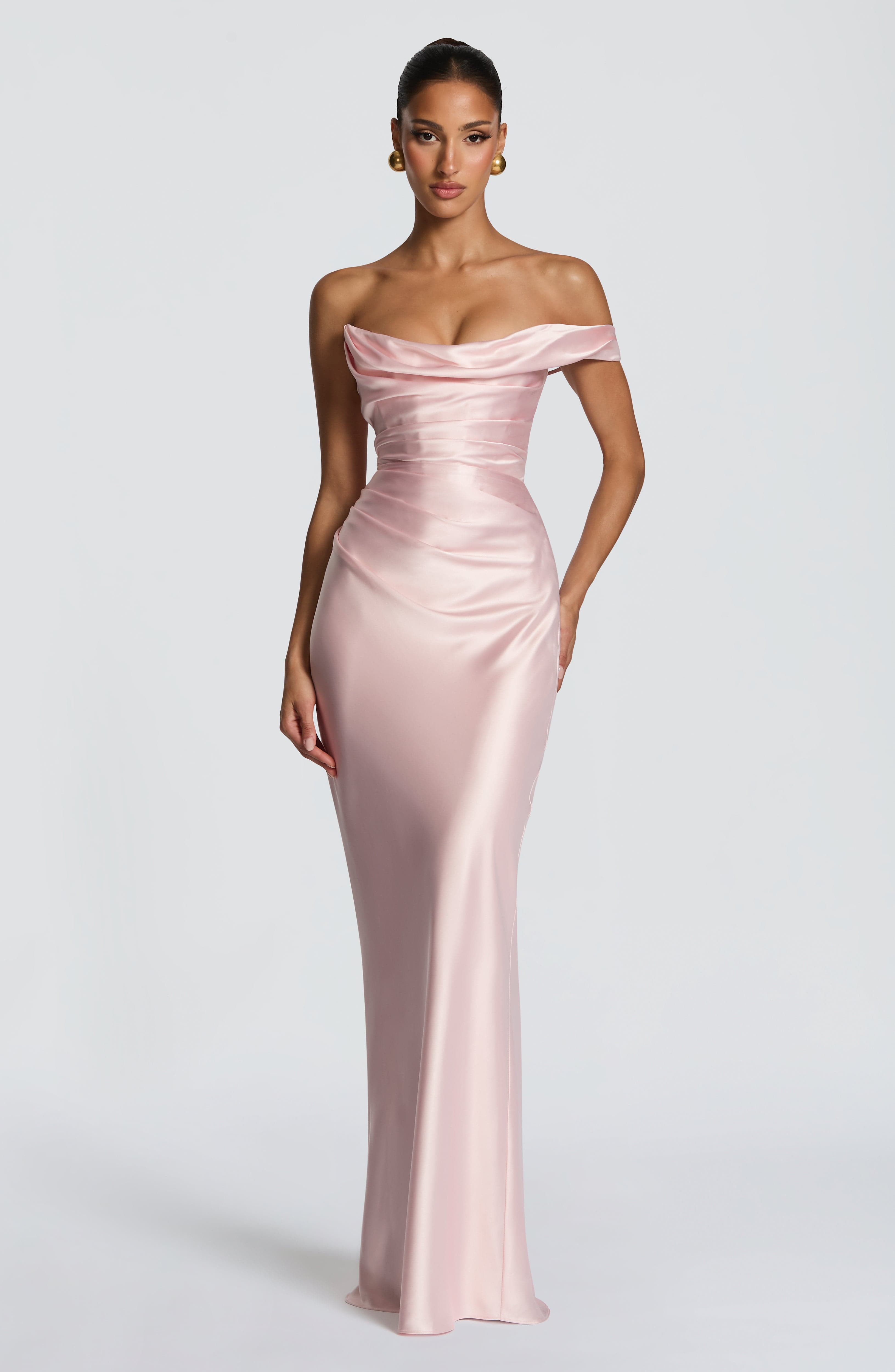 minilena Thalassa Maxi Dress Blush