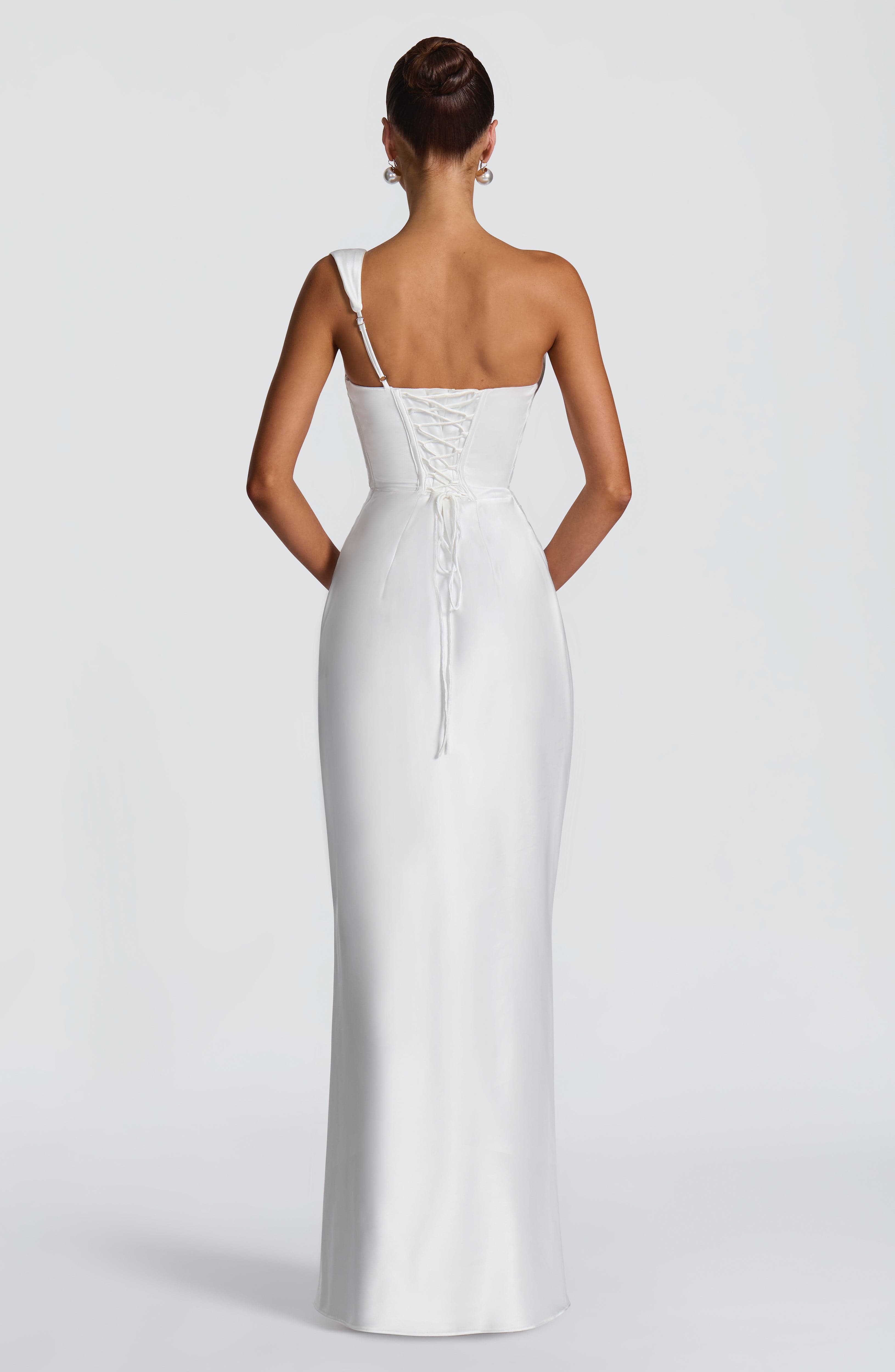 minilena Thalassa Maxi Dress Ivory